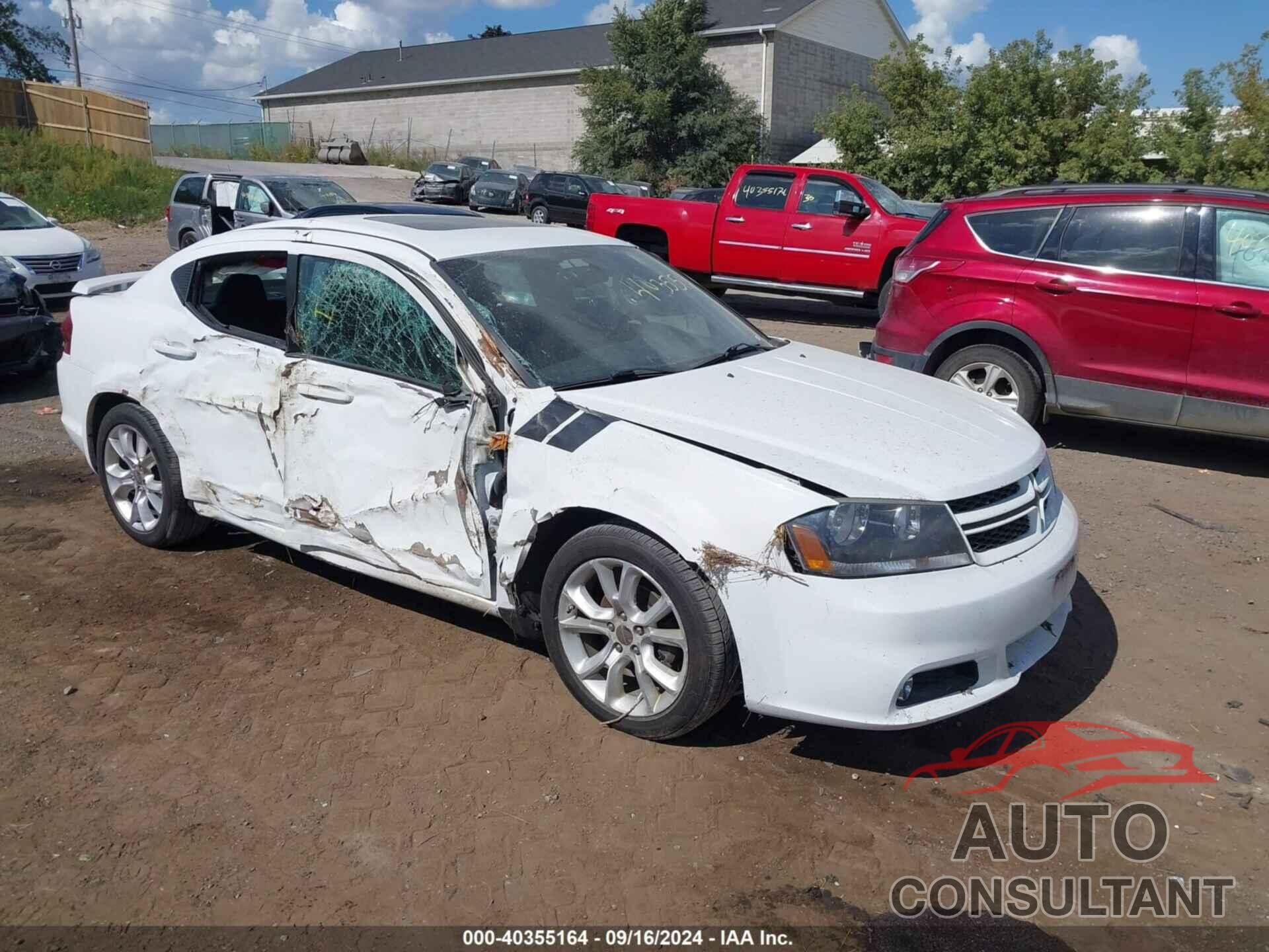 DODGE AVENGER 2014 - 1C3CDZBG3EN166401
