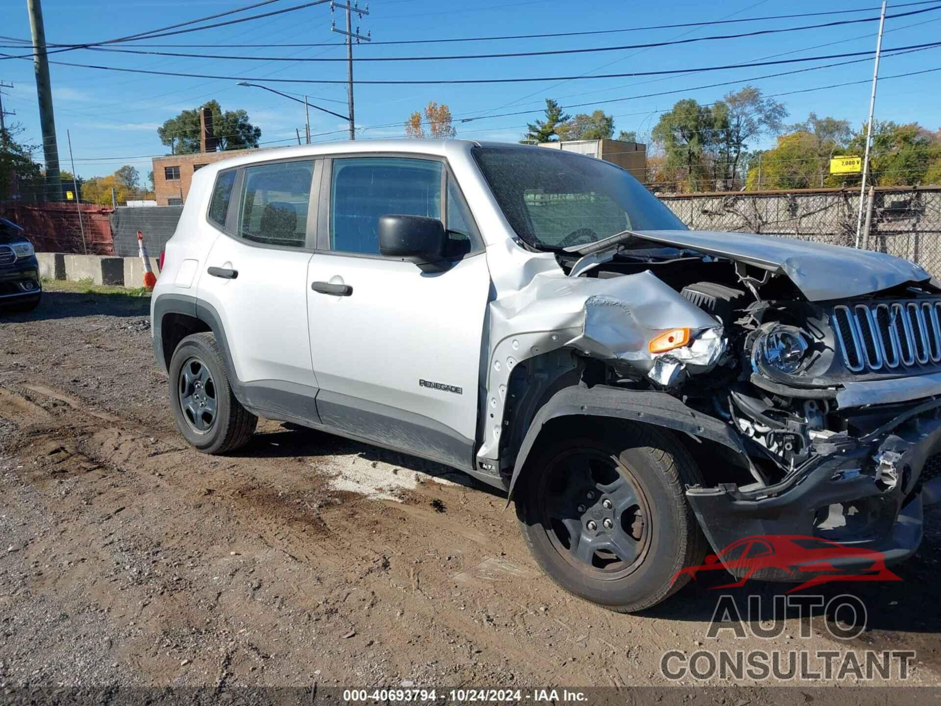 JEEP RENEGADE 2018 - ZACCJBAB4JPG95925