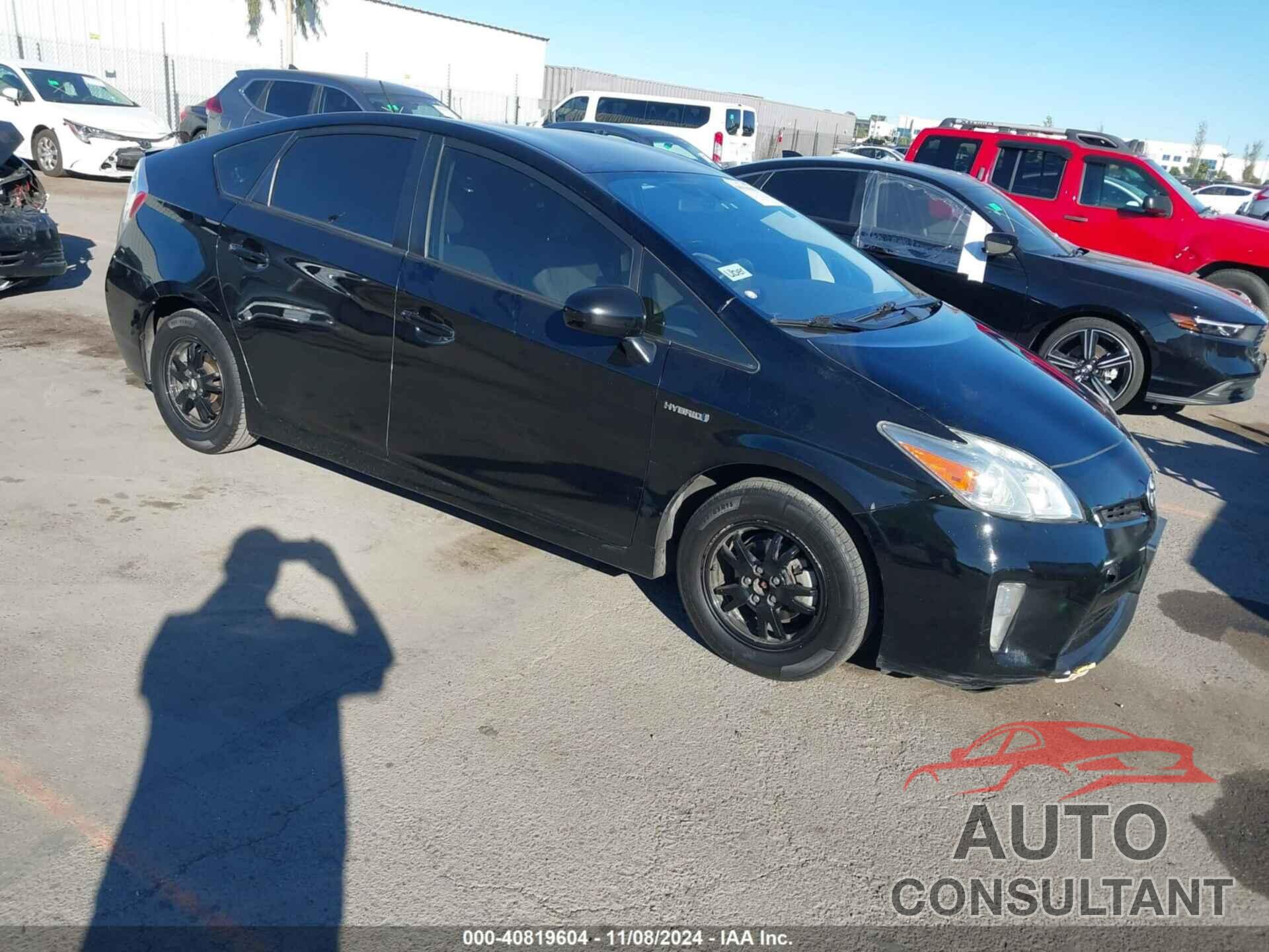 TOYOTA PRIUS 2015 - JTDKN3DU1F1943848