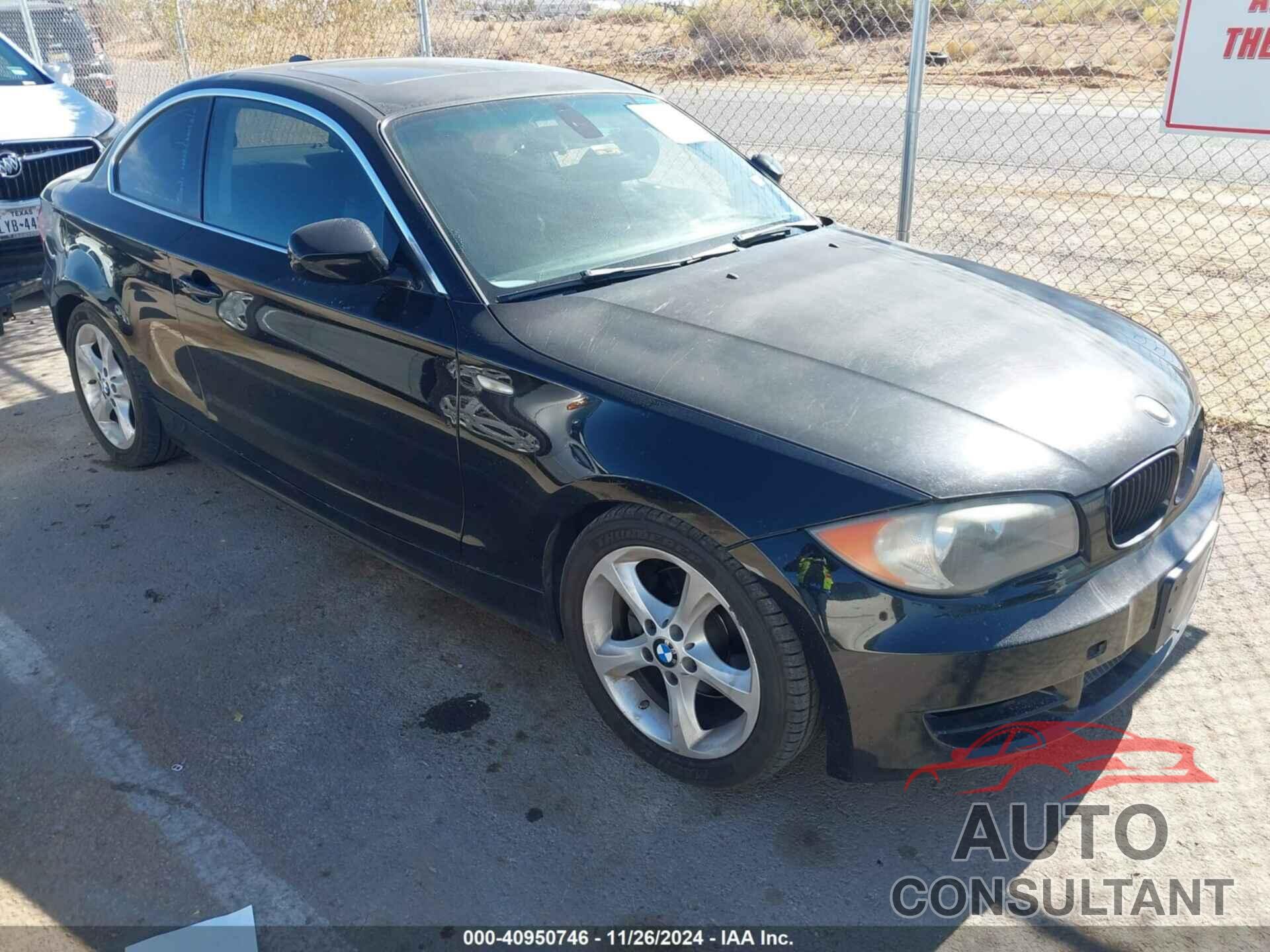 BMW 1 SERIES 2010 - WBAUP7C58AVK77624