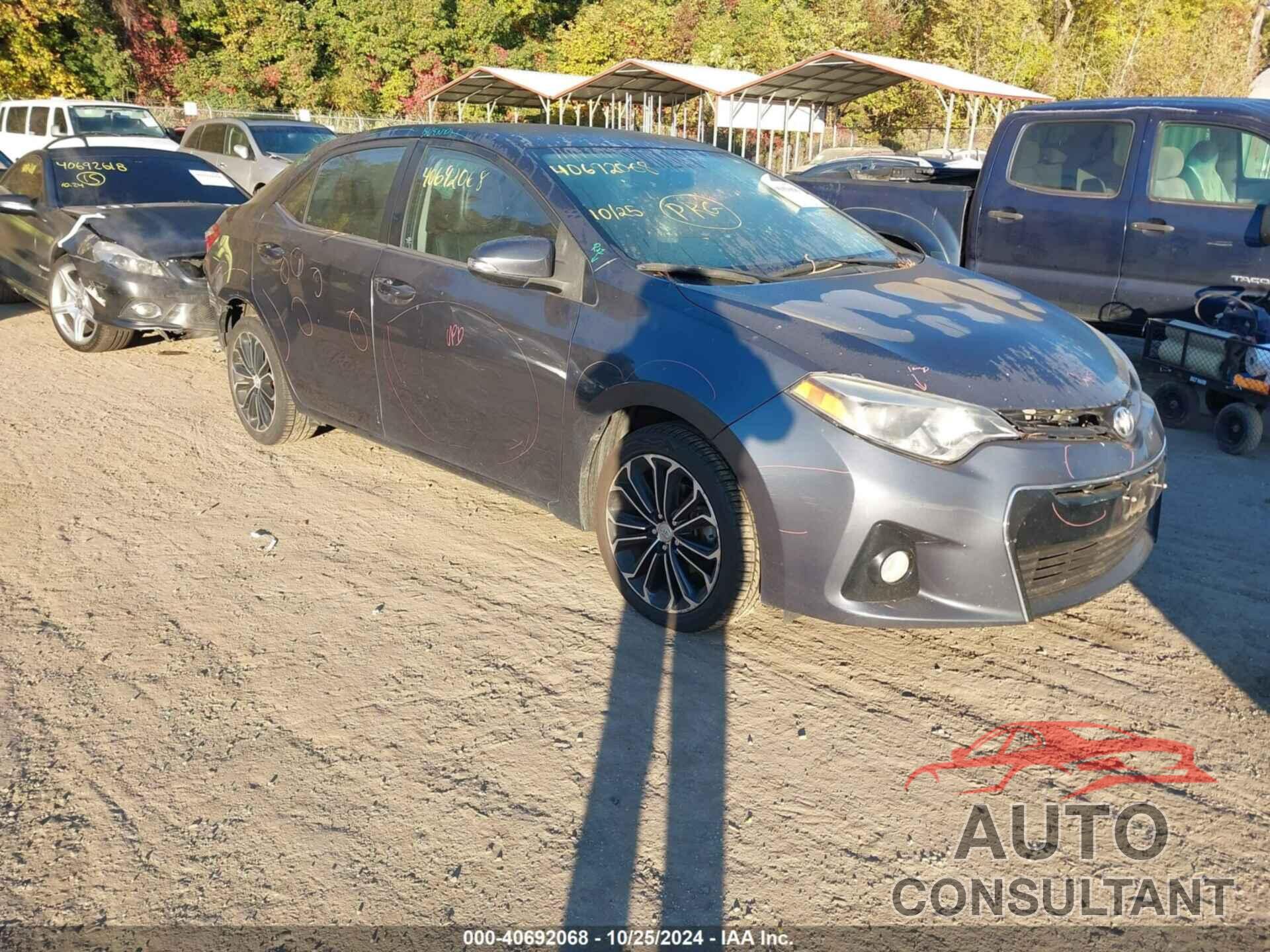 TOYOTA COROLLA 2016 - 2T1BURHE4GC736652