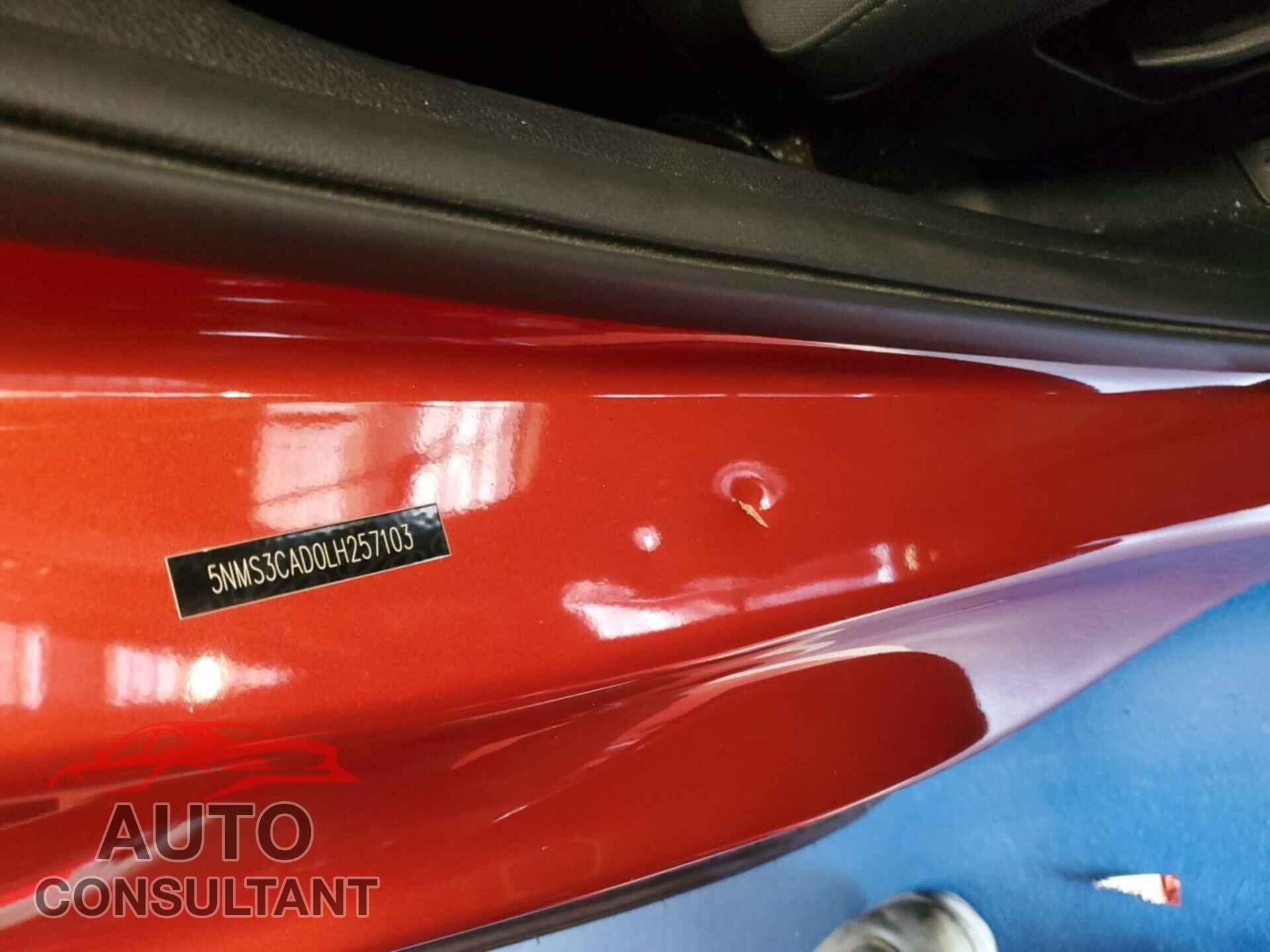 HYUNDAI SANTA FE 2020 - 5NMS3CAD0LH257103