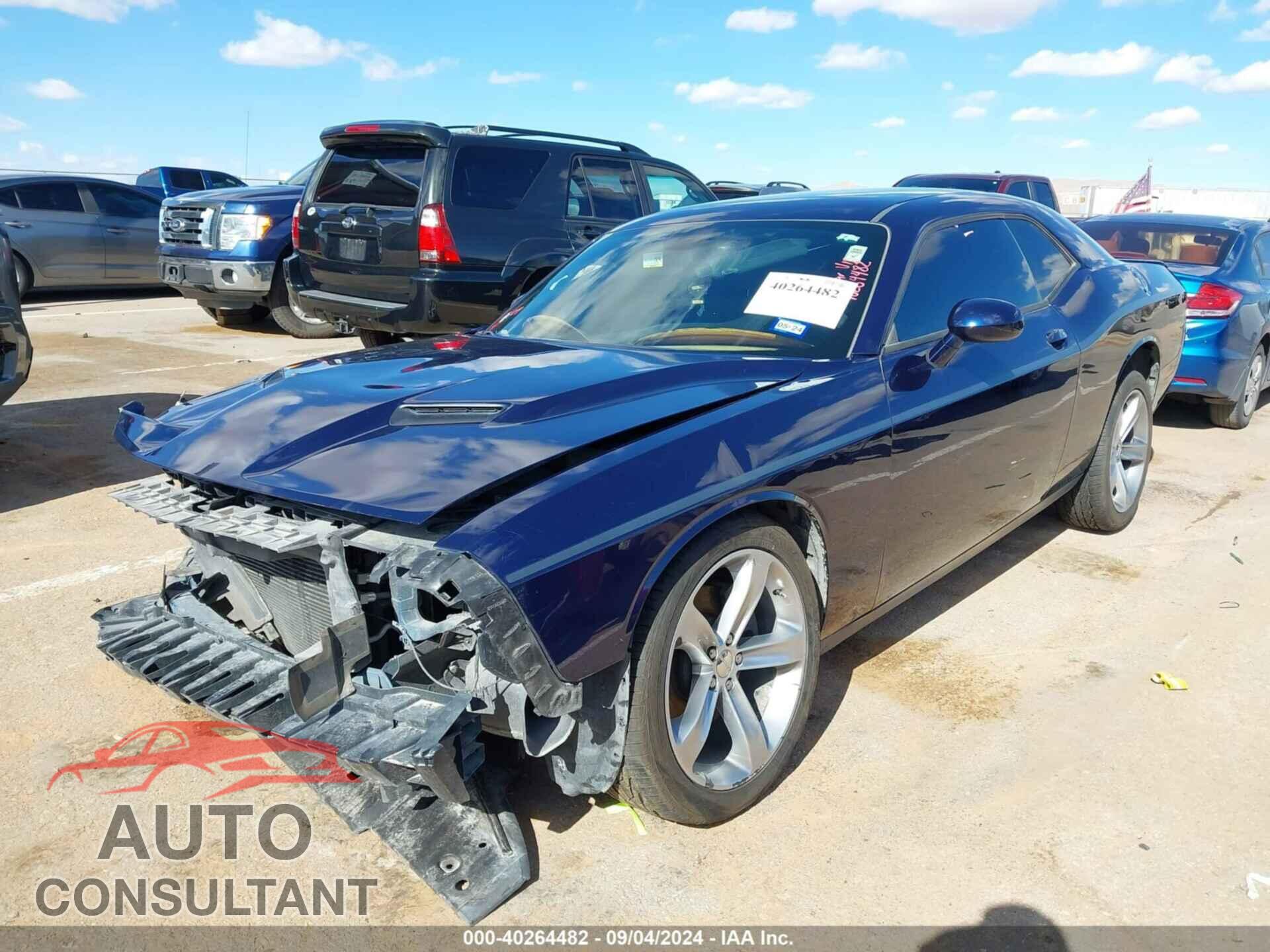 DODGE CHALLENGER 2016 - 2C3CDZAG8GH108295