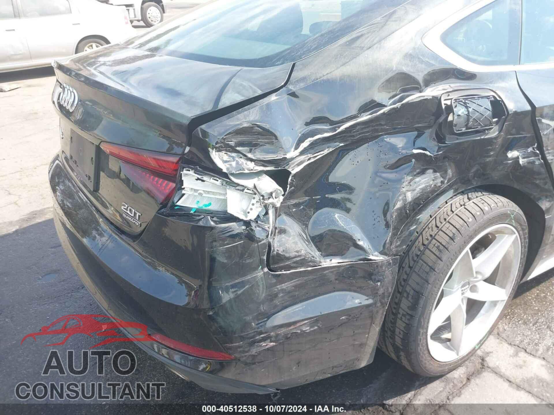 AUDI A5 2018 - WAUDNCF59JA095366