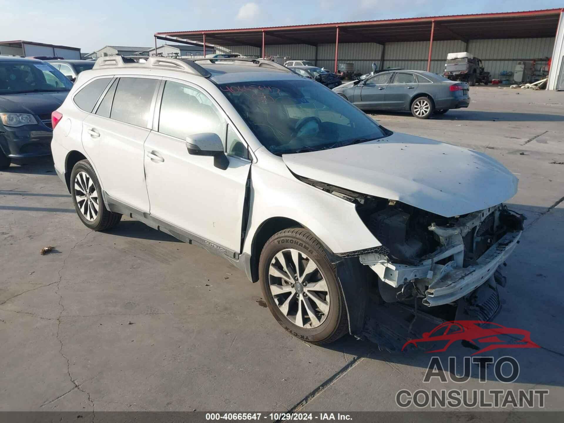 SUBARU OUTBACK 2017 - 4S4BSANCXH3232400