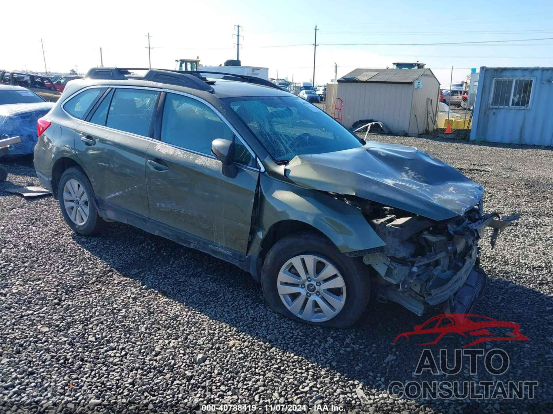 SUBARU OUTBACK 2018 - 4S4BSAAC9J3301251