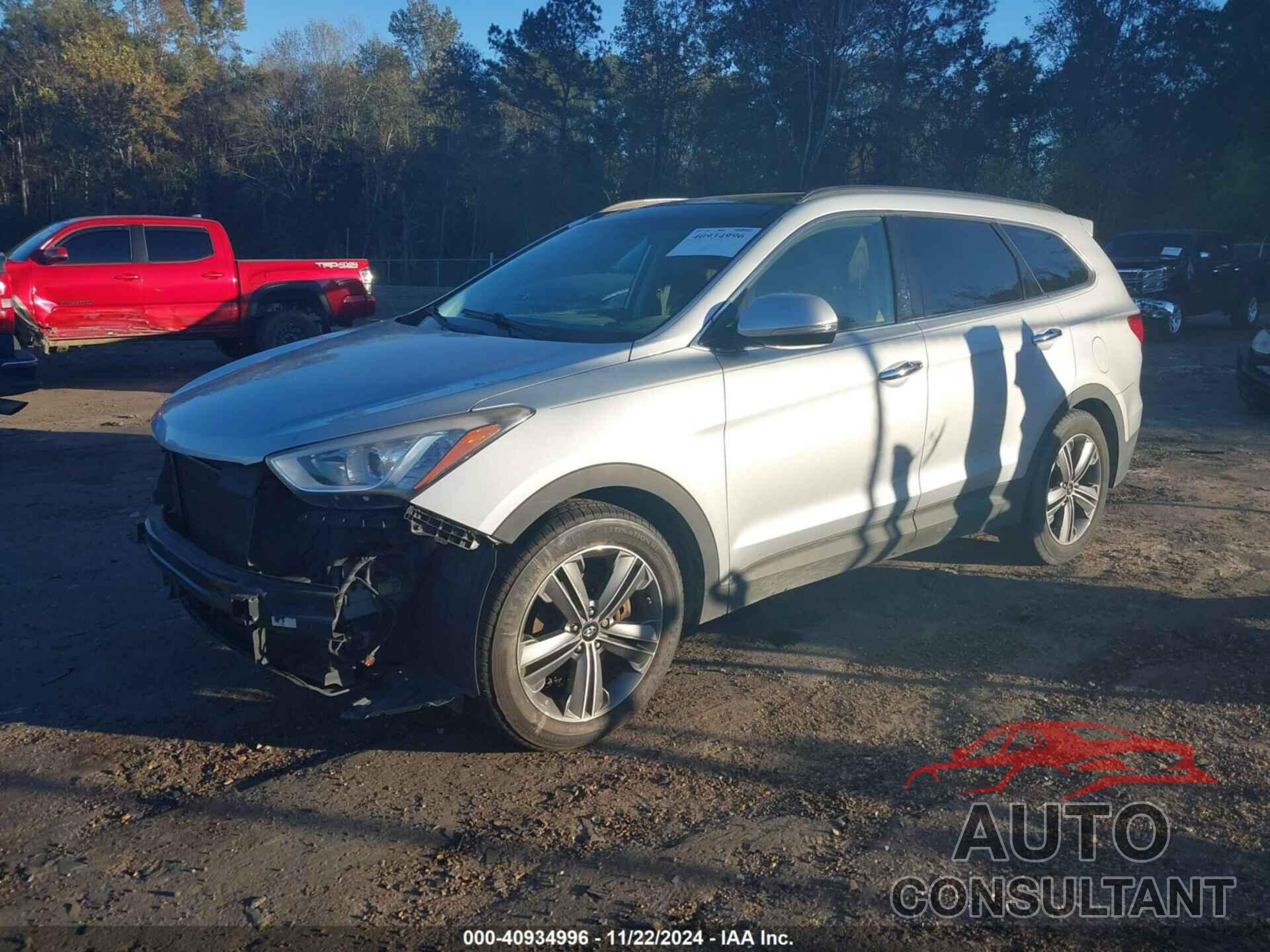 HYUNDAI SANTA FE 2013 - KM8SR4HF4DU010457