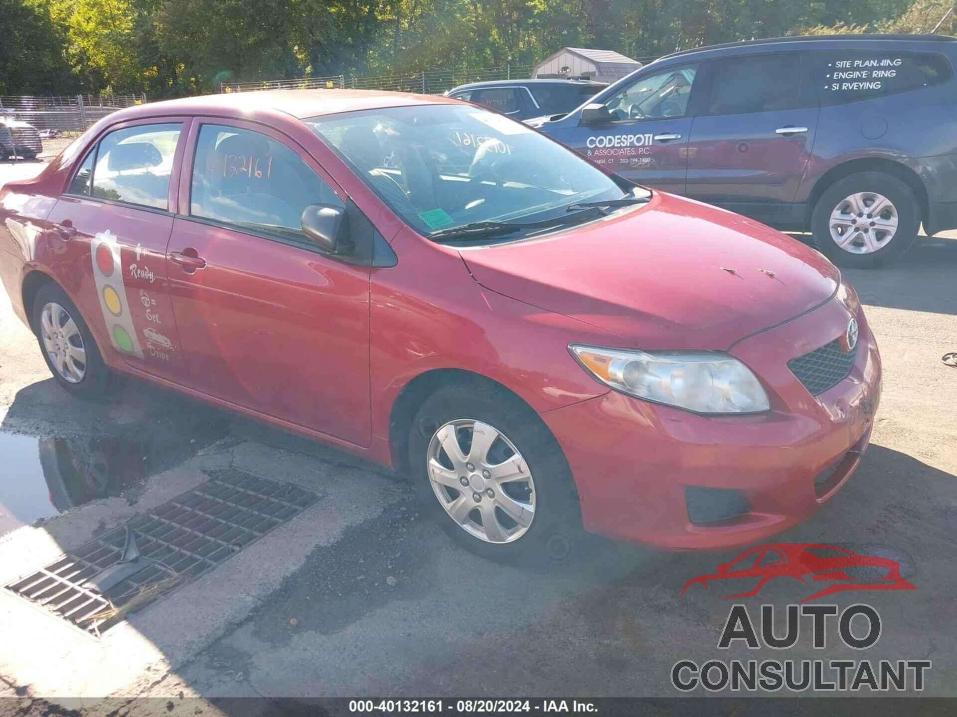 TOYOTA COROLLA 2010 - 2T1BU4EE6AC296559