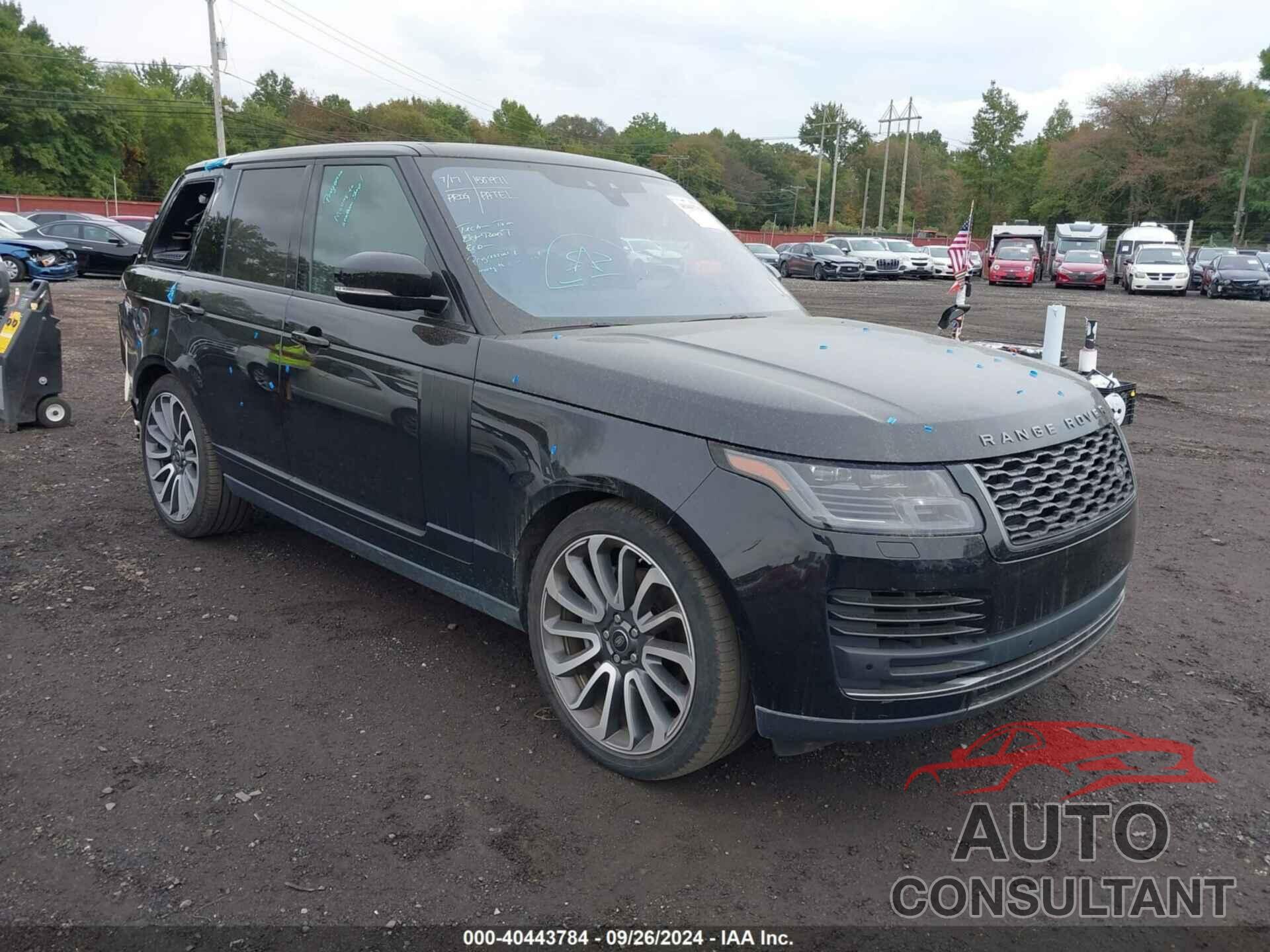 LAND ROVER RANGE ROVER 2020 - SALGR2SUXLA596788