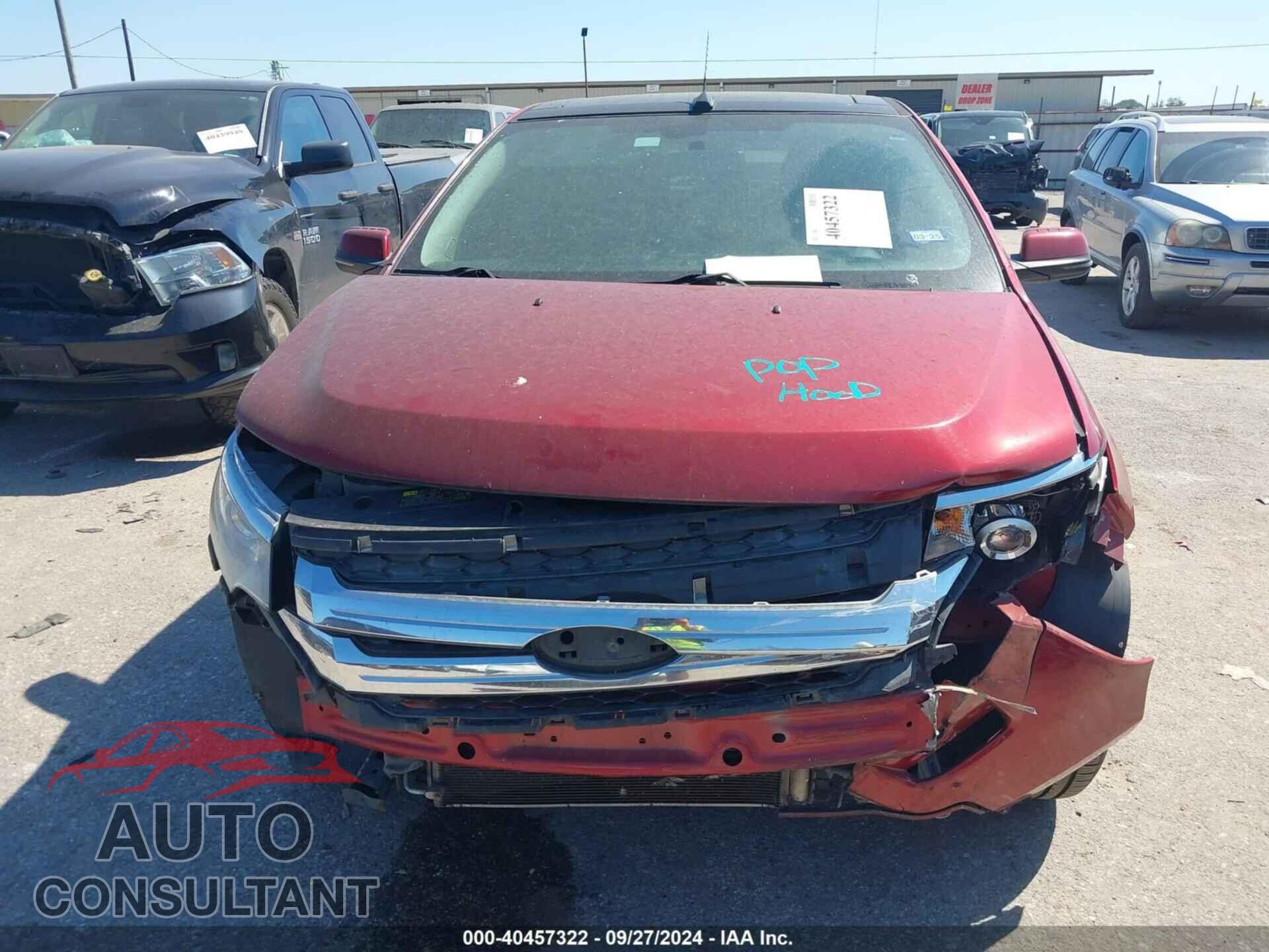 FORD EDGE 2013 - 2FMDK3KC8DBA36264
