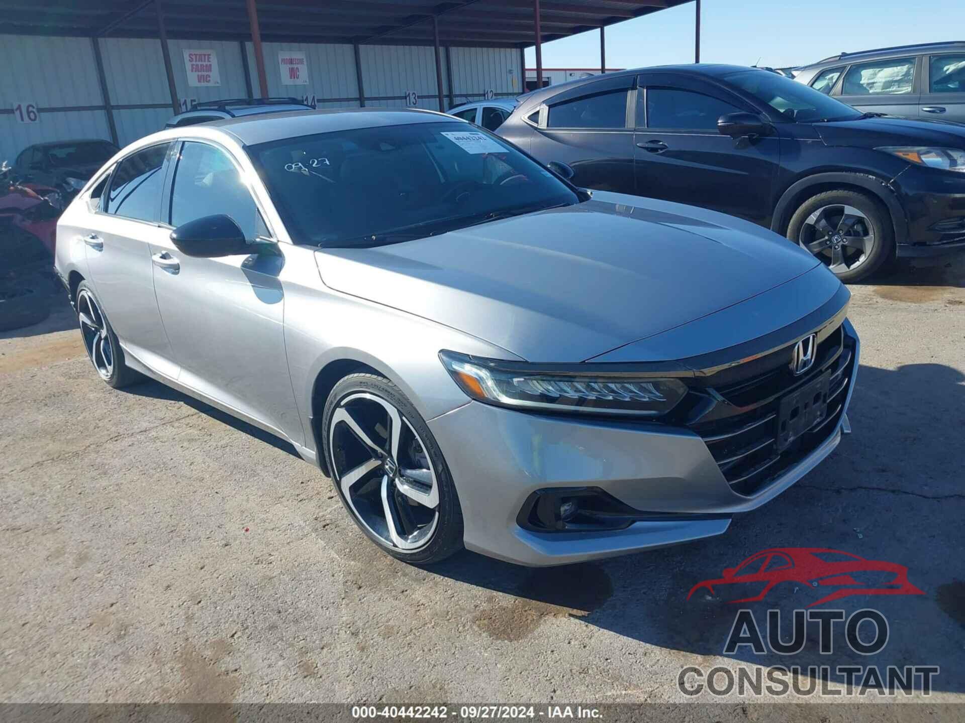 HONDA ACCORD 2021 - 1HGCV1F34MA084797