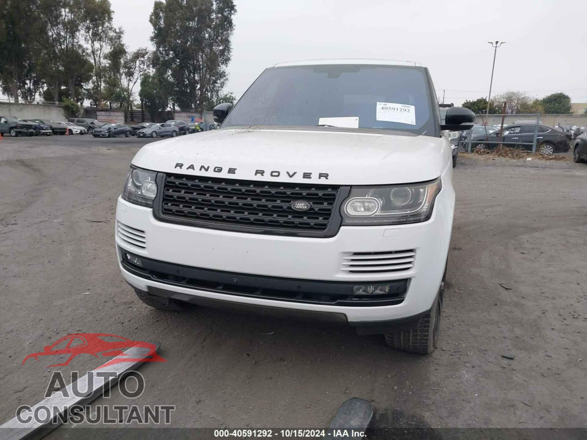 LAND ROVER RANGE ROVER 2016 - SALGS3EF0GA272939