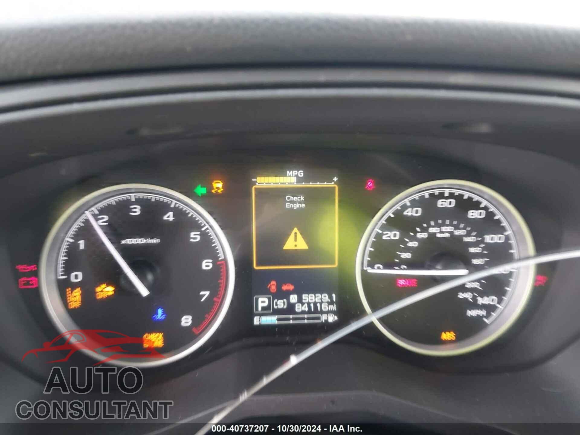 SUBARU FORESTER 2019 - JF2SKAEC2KH449505