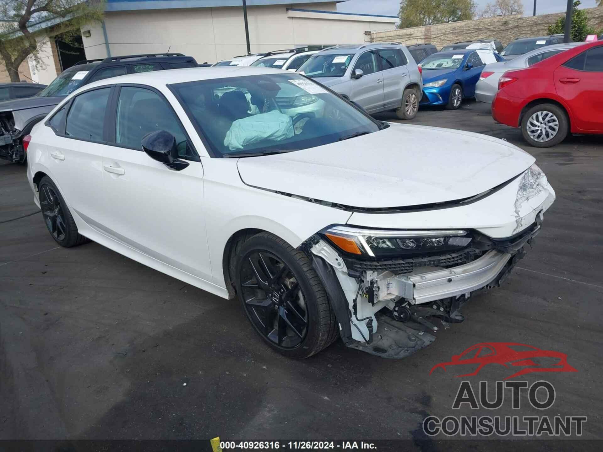 HONDA CIVIC 2022 - 2HGFE2F57NH597470