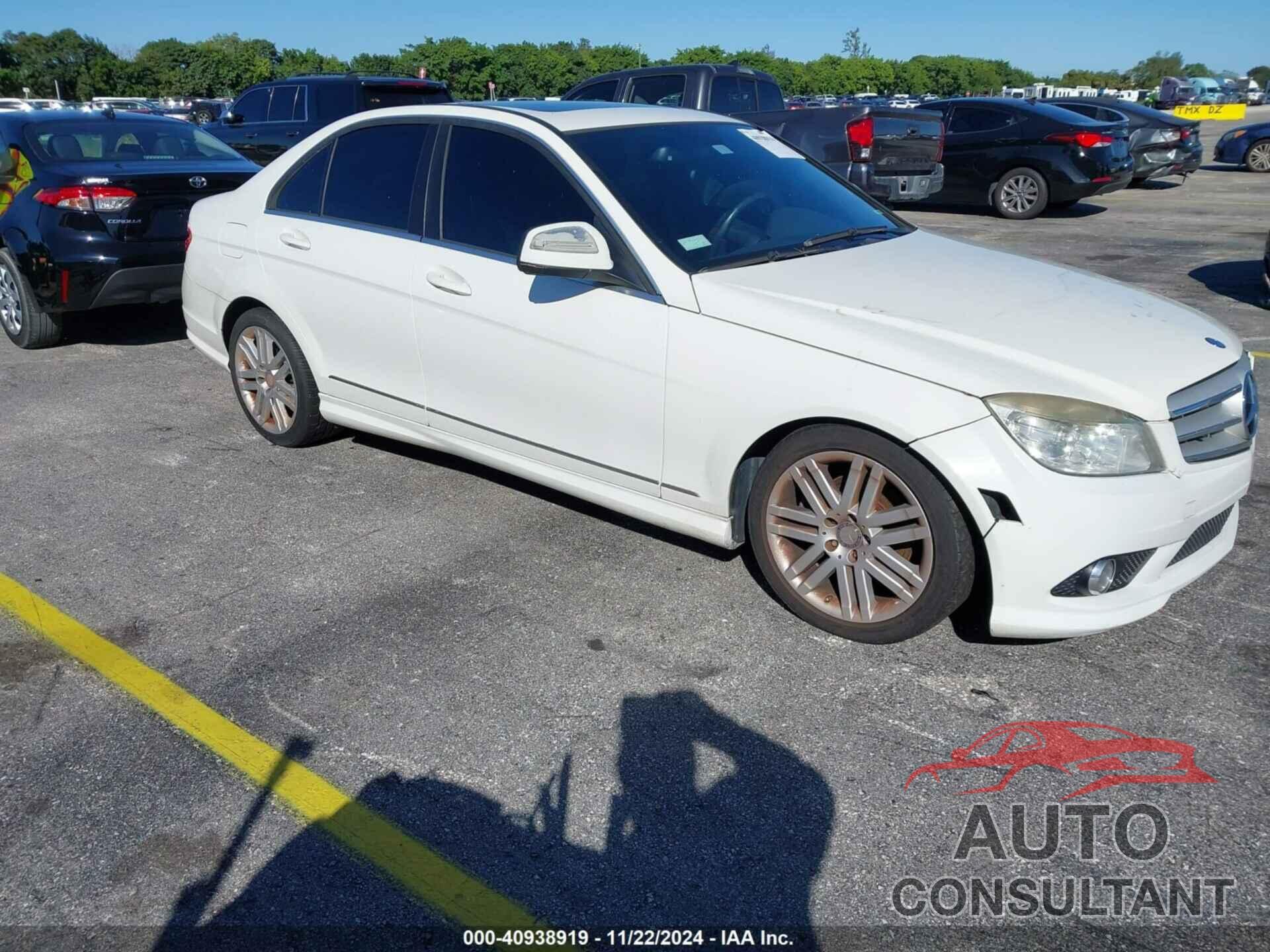MERCEDES-BENZ C 300 2009 - WDDGF81X49R052639