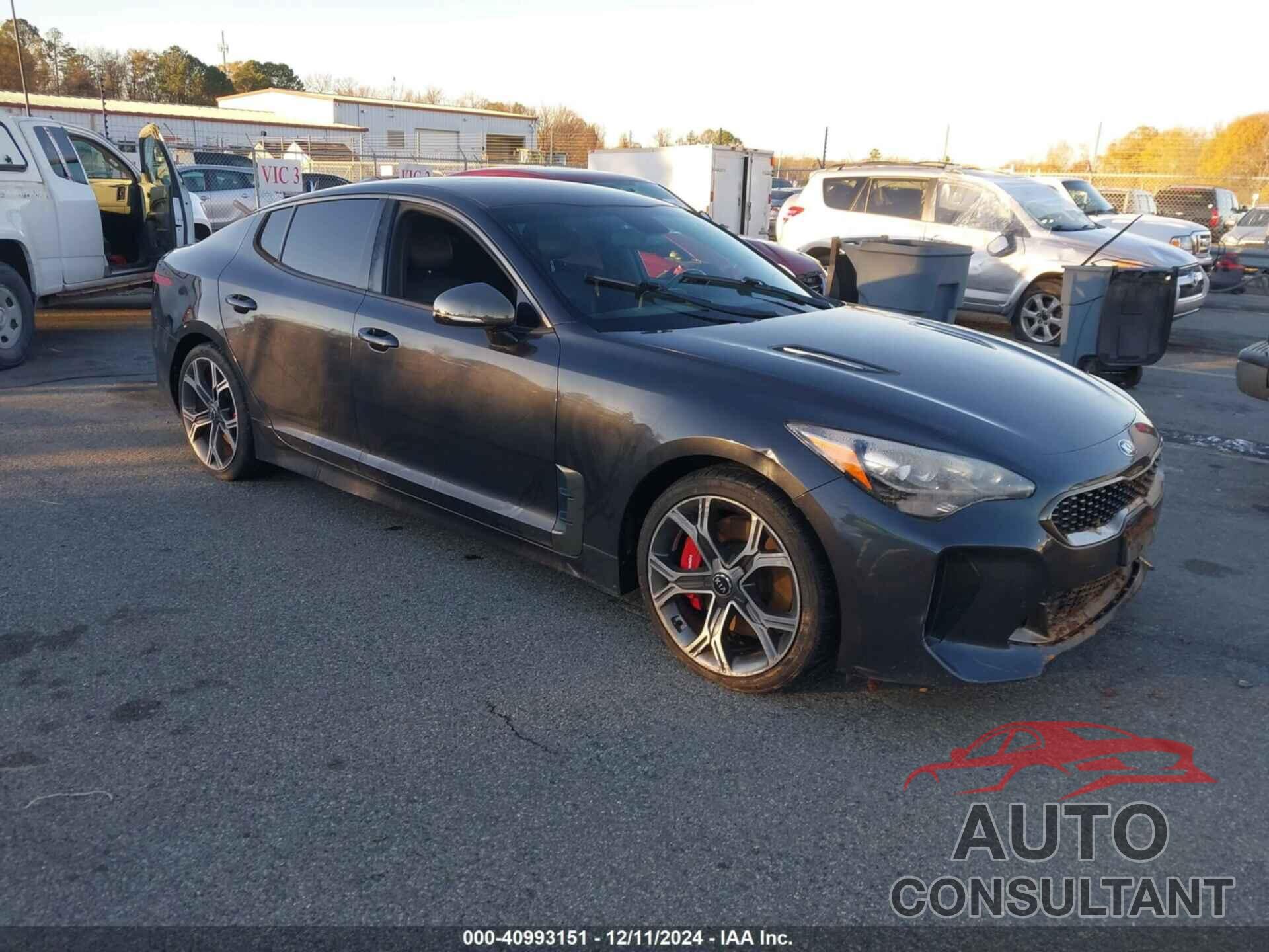 KIA STINGER 2019 - KNAE35LC6K6057848
