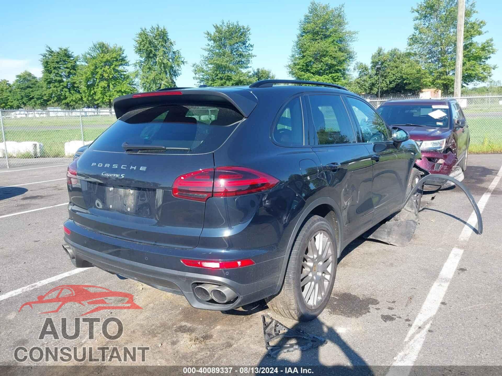 PORSCHE CAYENNE 2016 - WP1AB2A23GLA96286