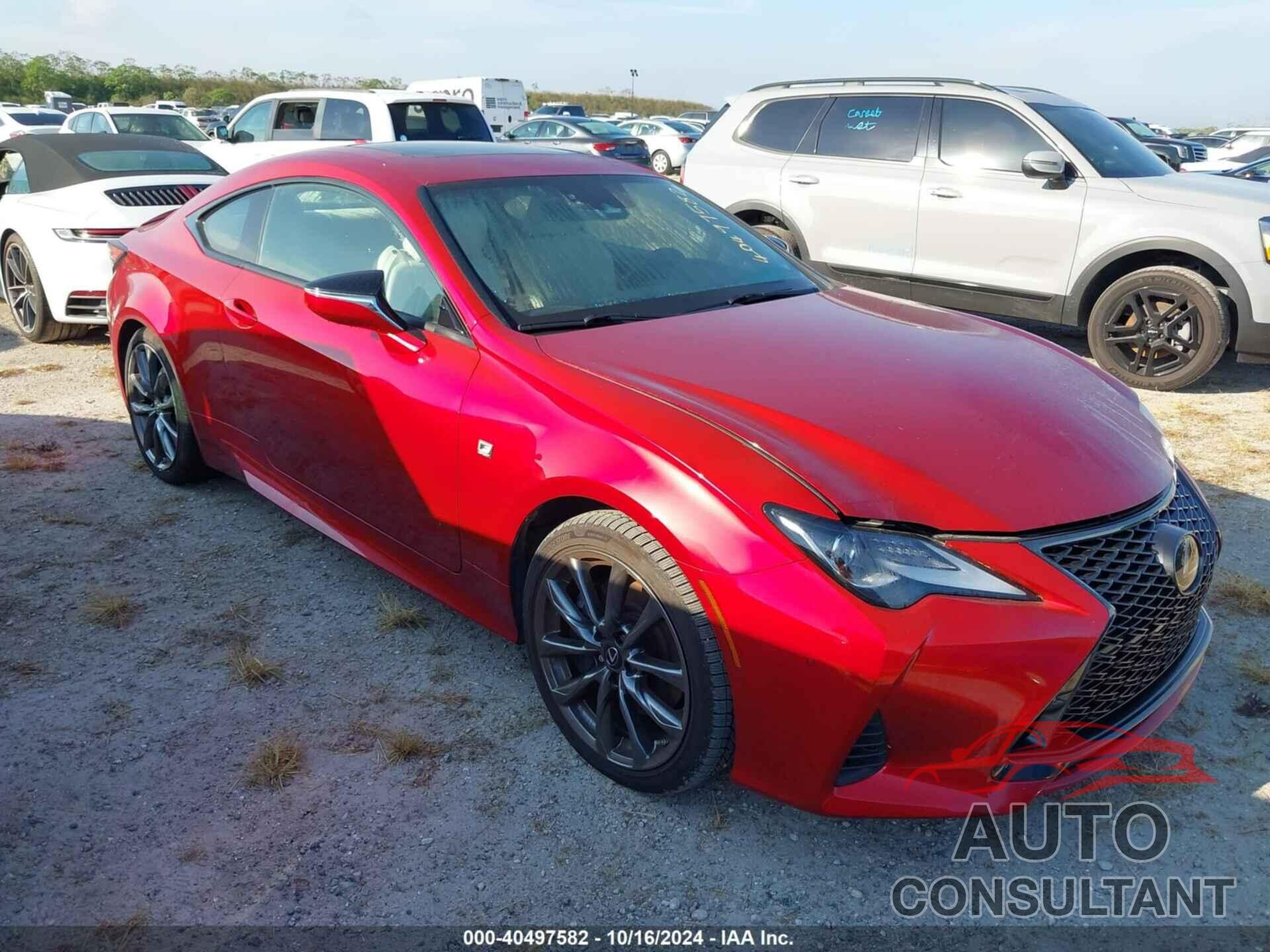 LEXUS RC 300 2019 - JTHS85BC4K5005583