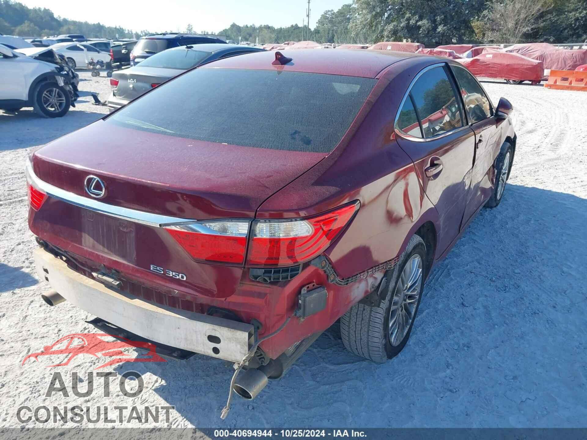 LEXUS ES 350 2013 - JTHBK1GG2D2016060