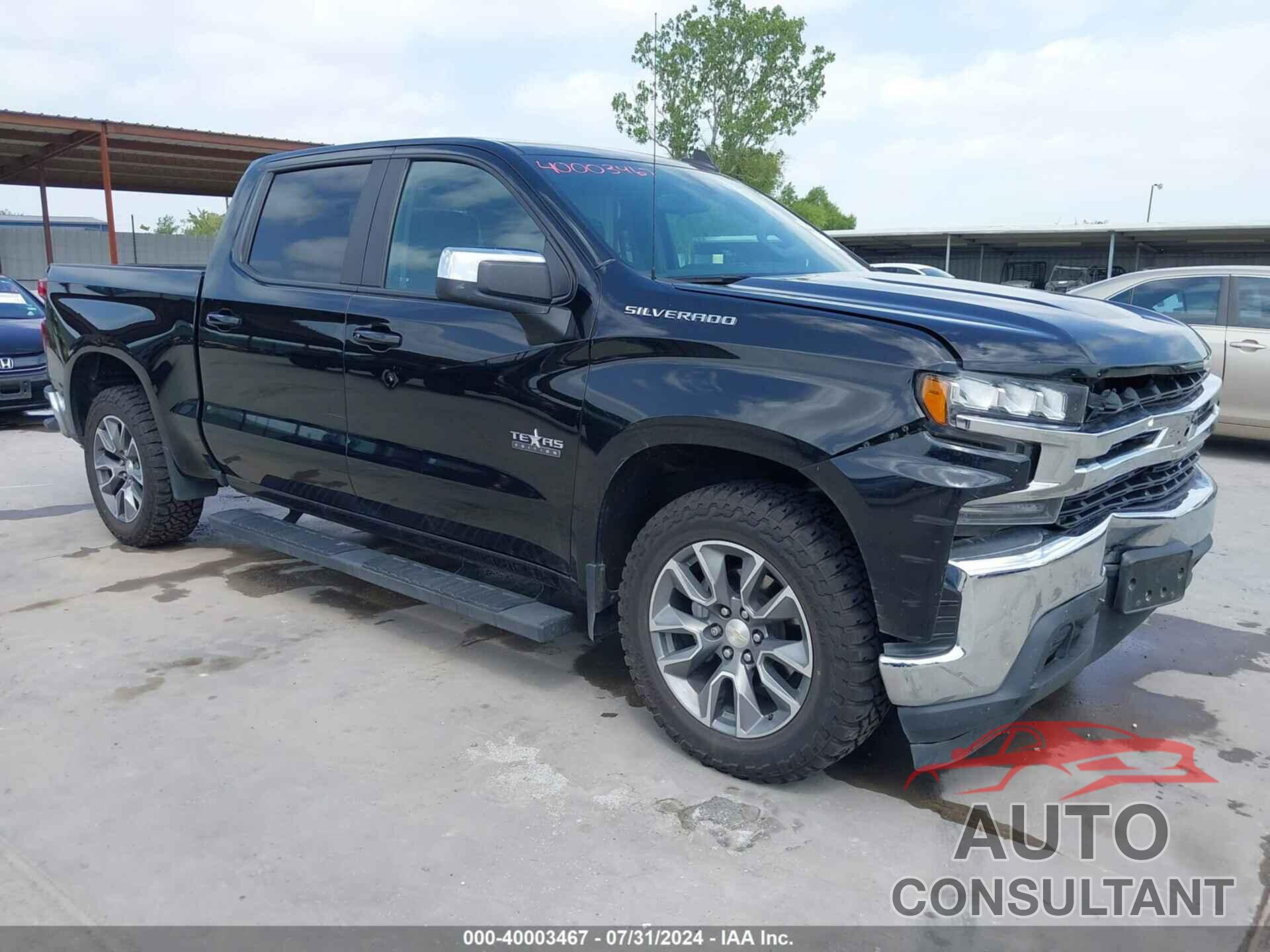 CHEVROLET SILVERADO 1500 2019 - 1GCPWCED6KZ193232