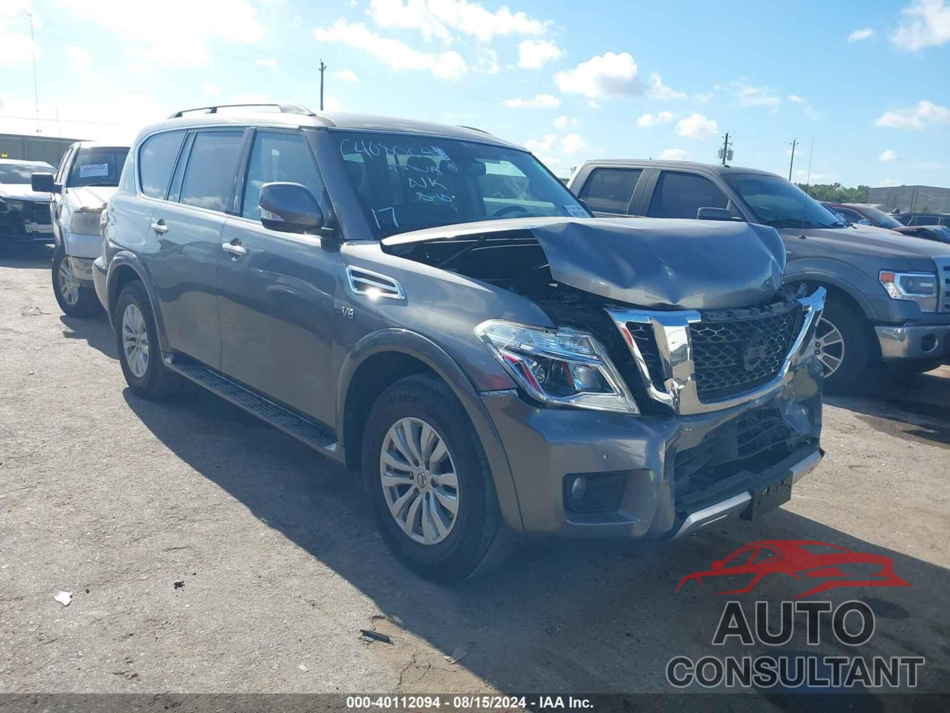 NISSAN ARMADA 2017 - JN8AY2ND5H9010507