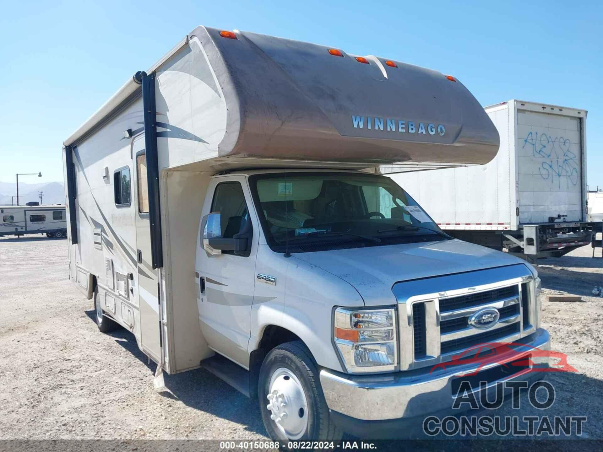 FORD E-450 CUTAWAY 2017 - 1FDXE4FSXHDC06412