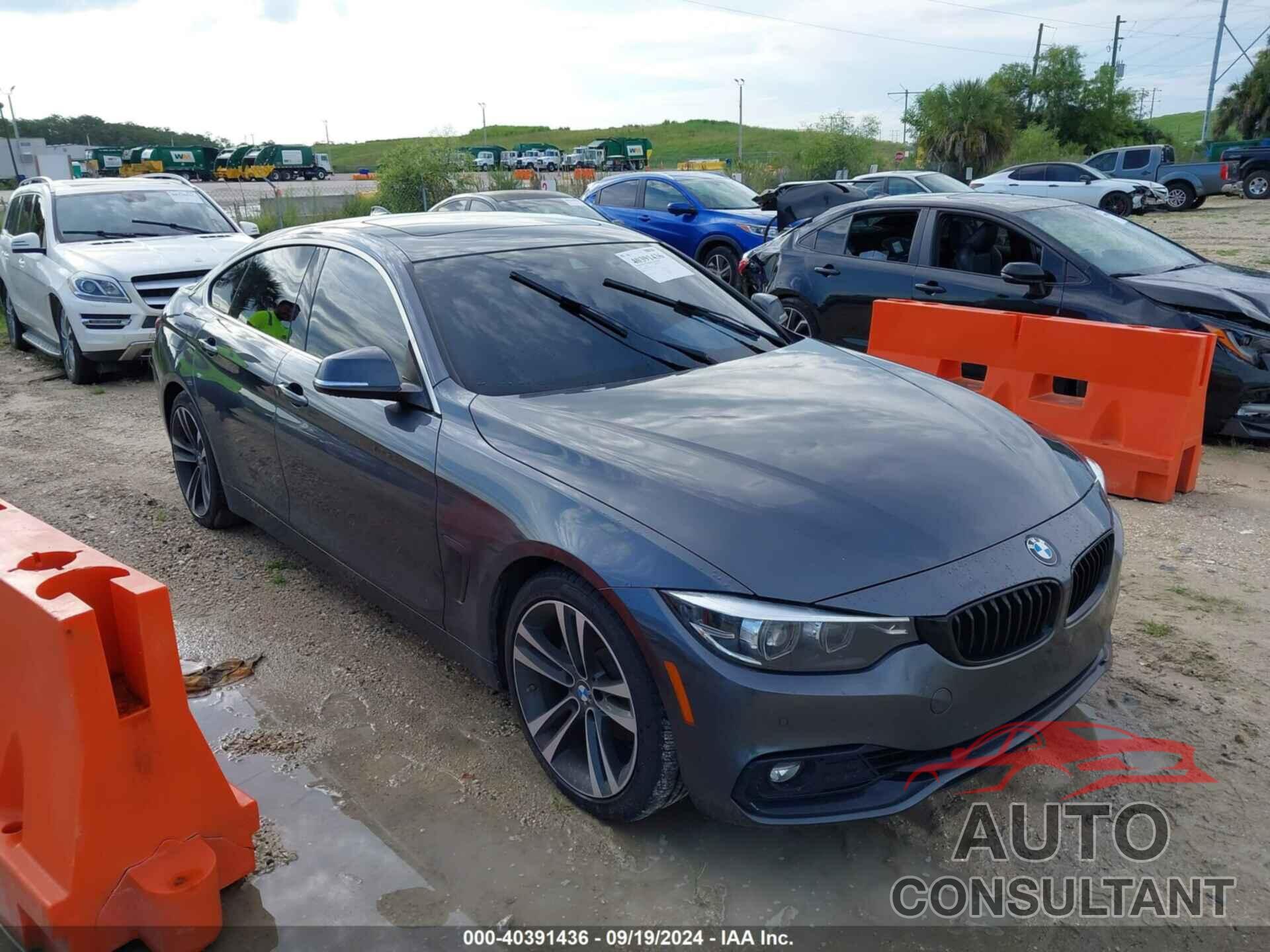 BMW 430I GRAN COUPE 2020 - WBA4J1C02LBU68219