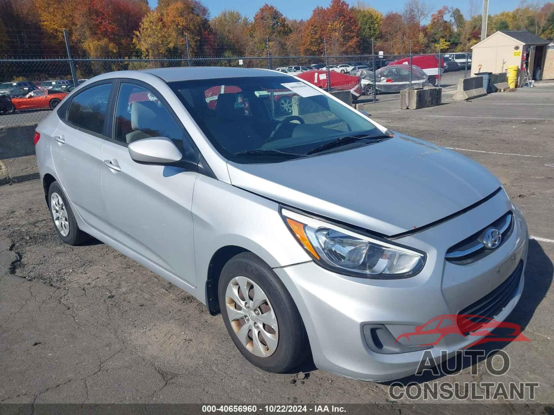 HYUNDAI ACCENT 2016 - KMHCT4AE0GU986747