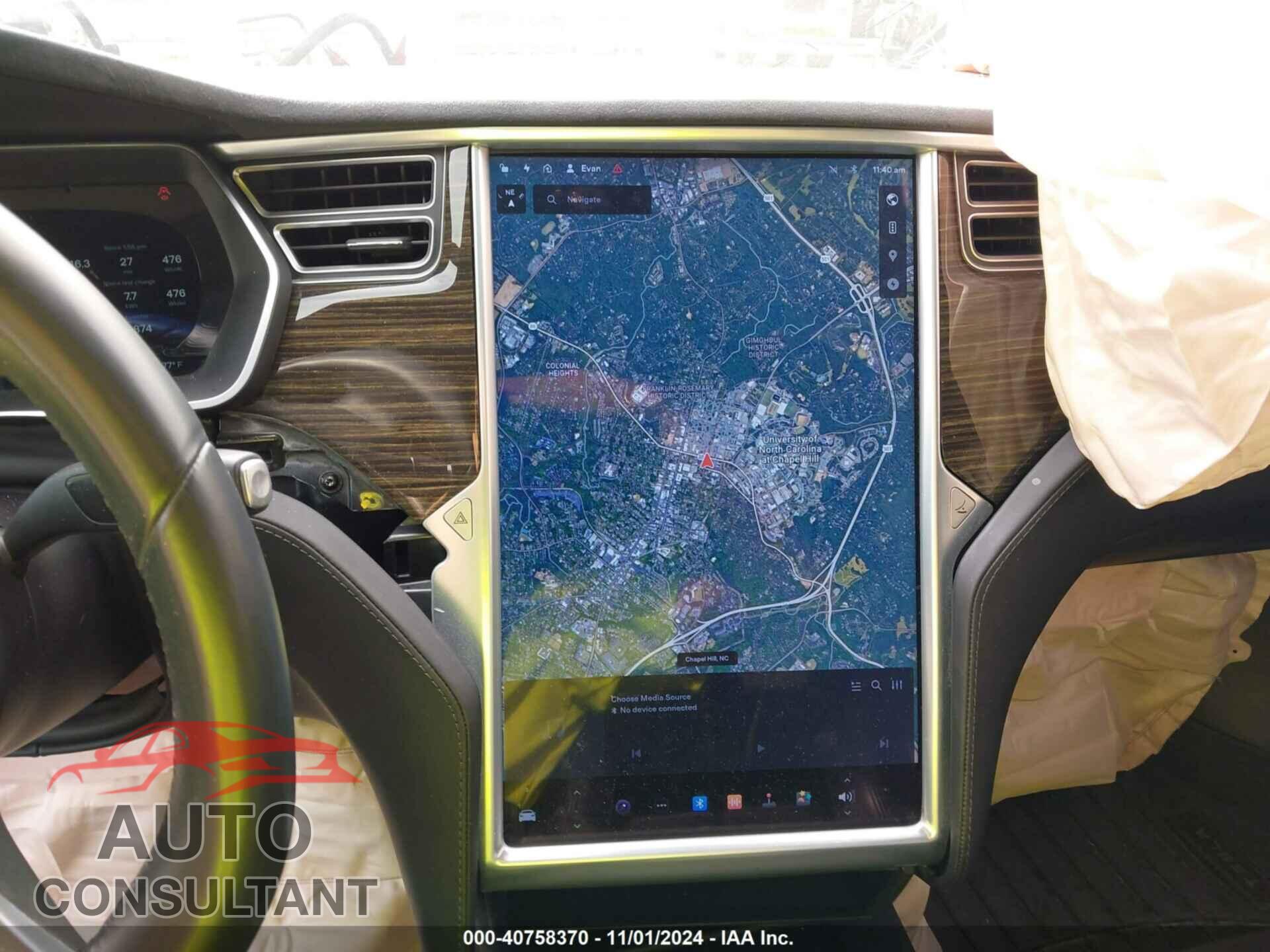 TESLA MODEL S 2015 - 5YJSA1E21FF119045