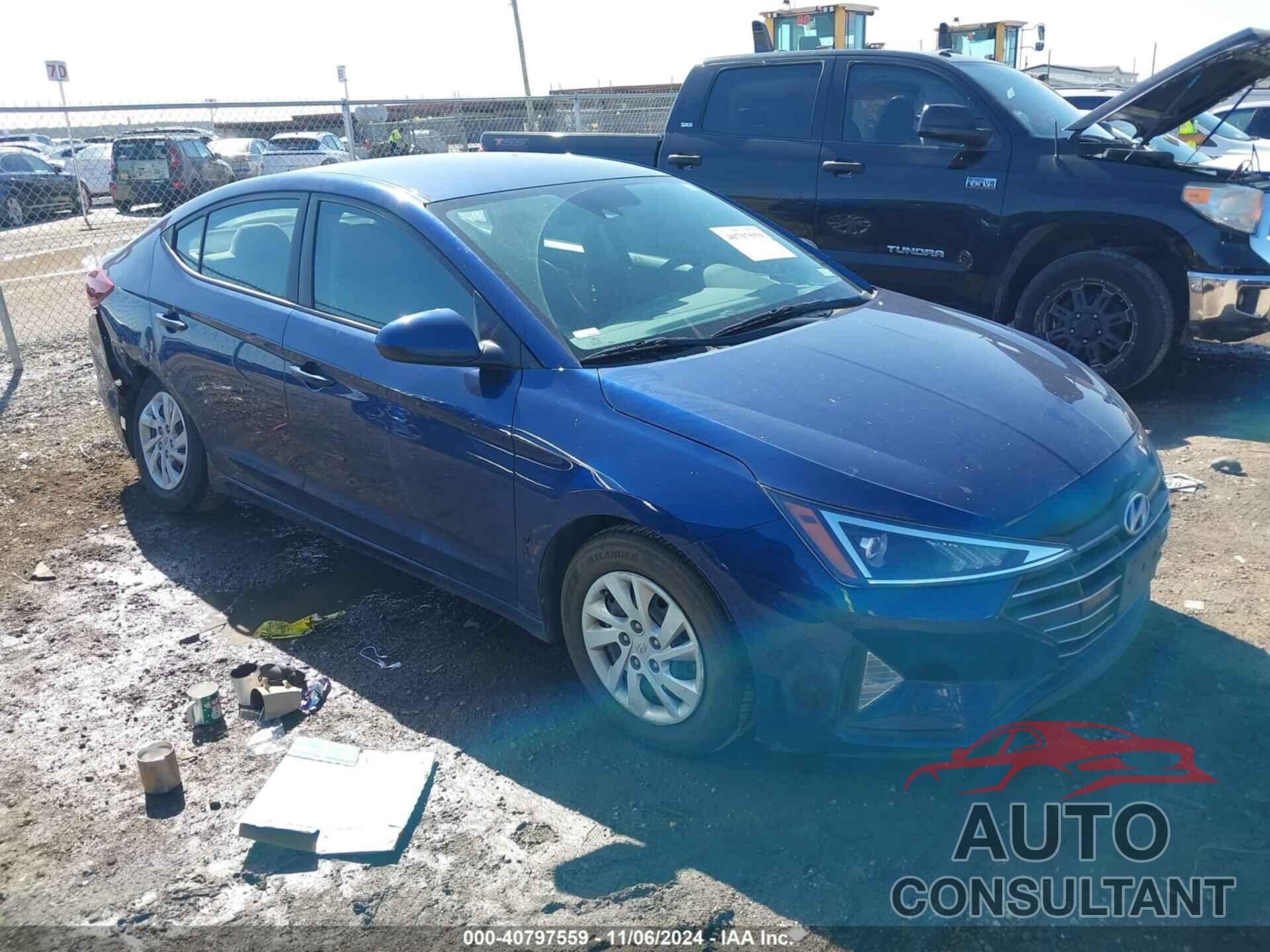 HYUNDAI ELANTRA 2020 - 5NPD74LFXLH547319