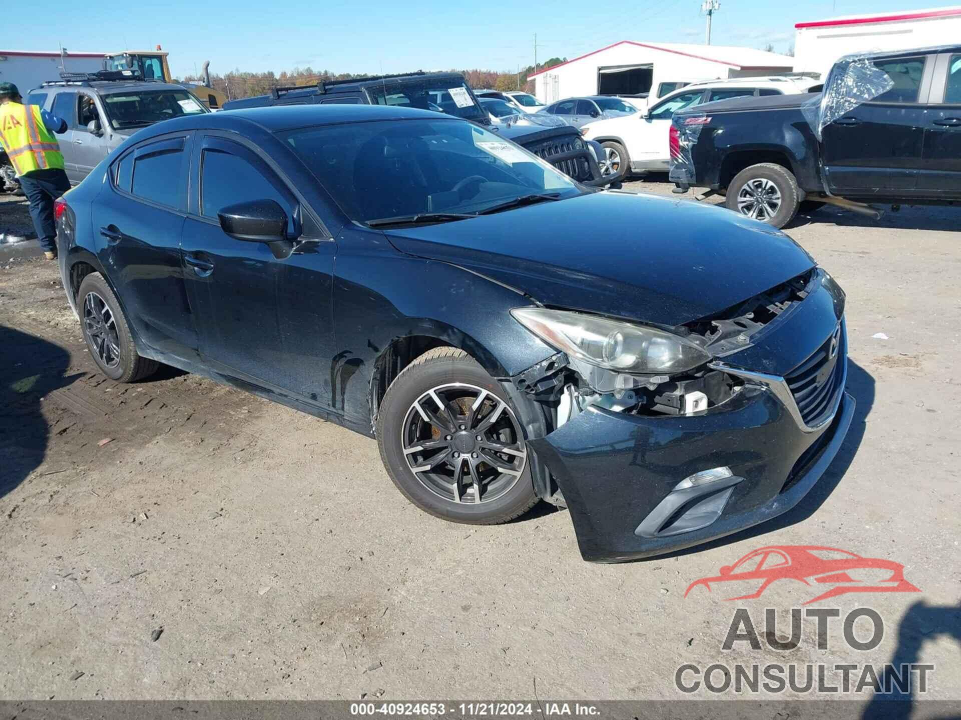 MAZDA MAZDA3 2015 - JM1BM1U79F1258322