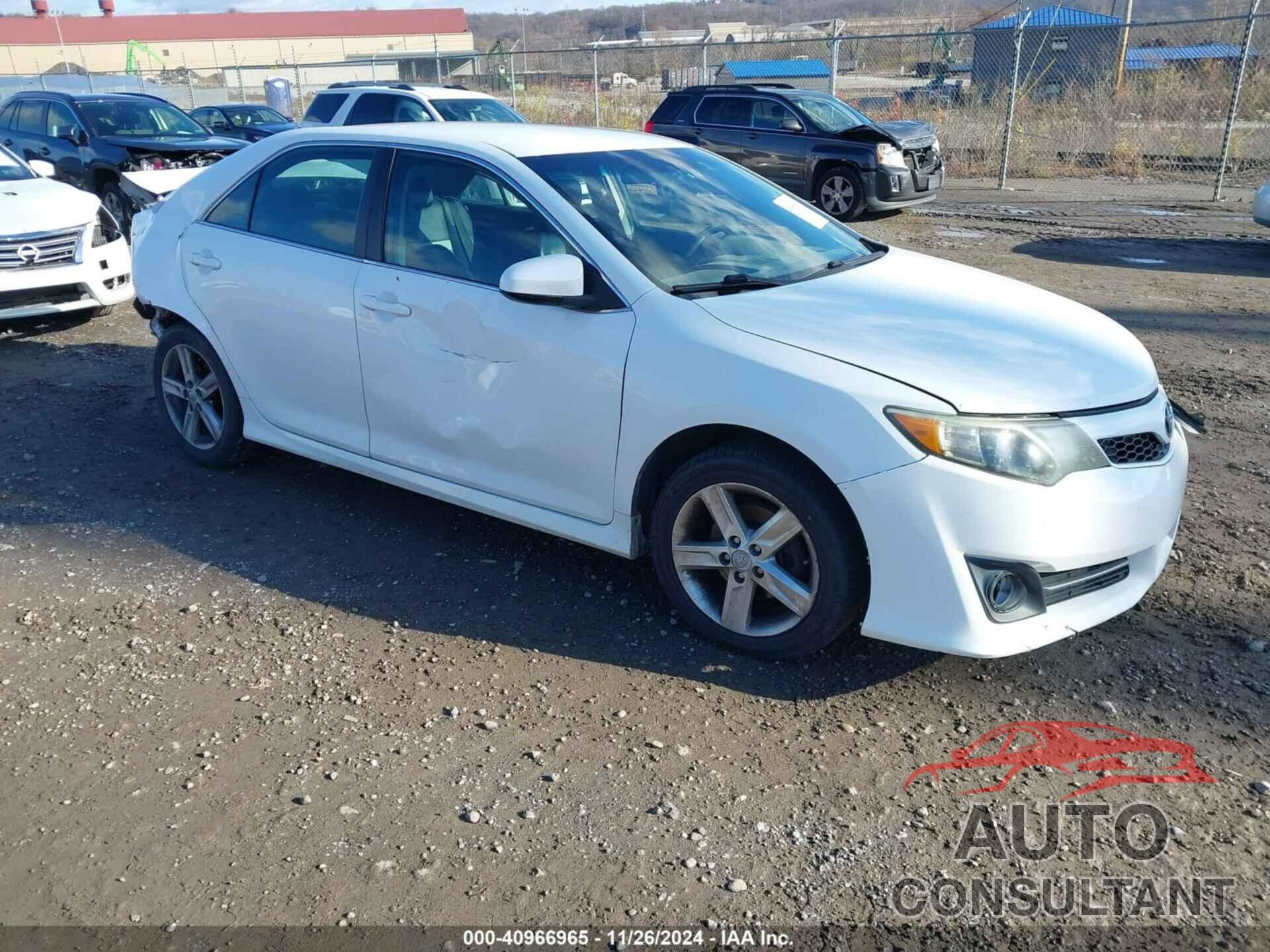 TOYOTA CAMRY 2012 - 4T1BF1FKXCU154410