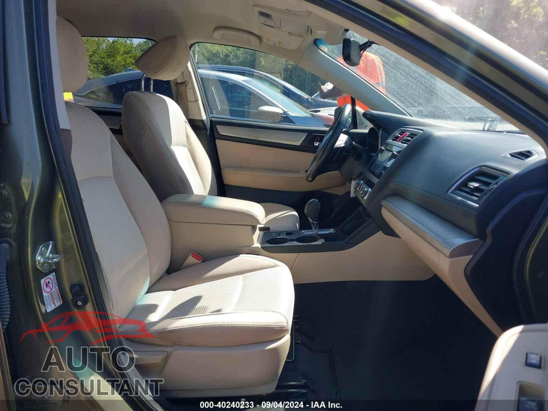 SUBARU OUTBACK 2015 - 4S4BSBFC0F3292557