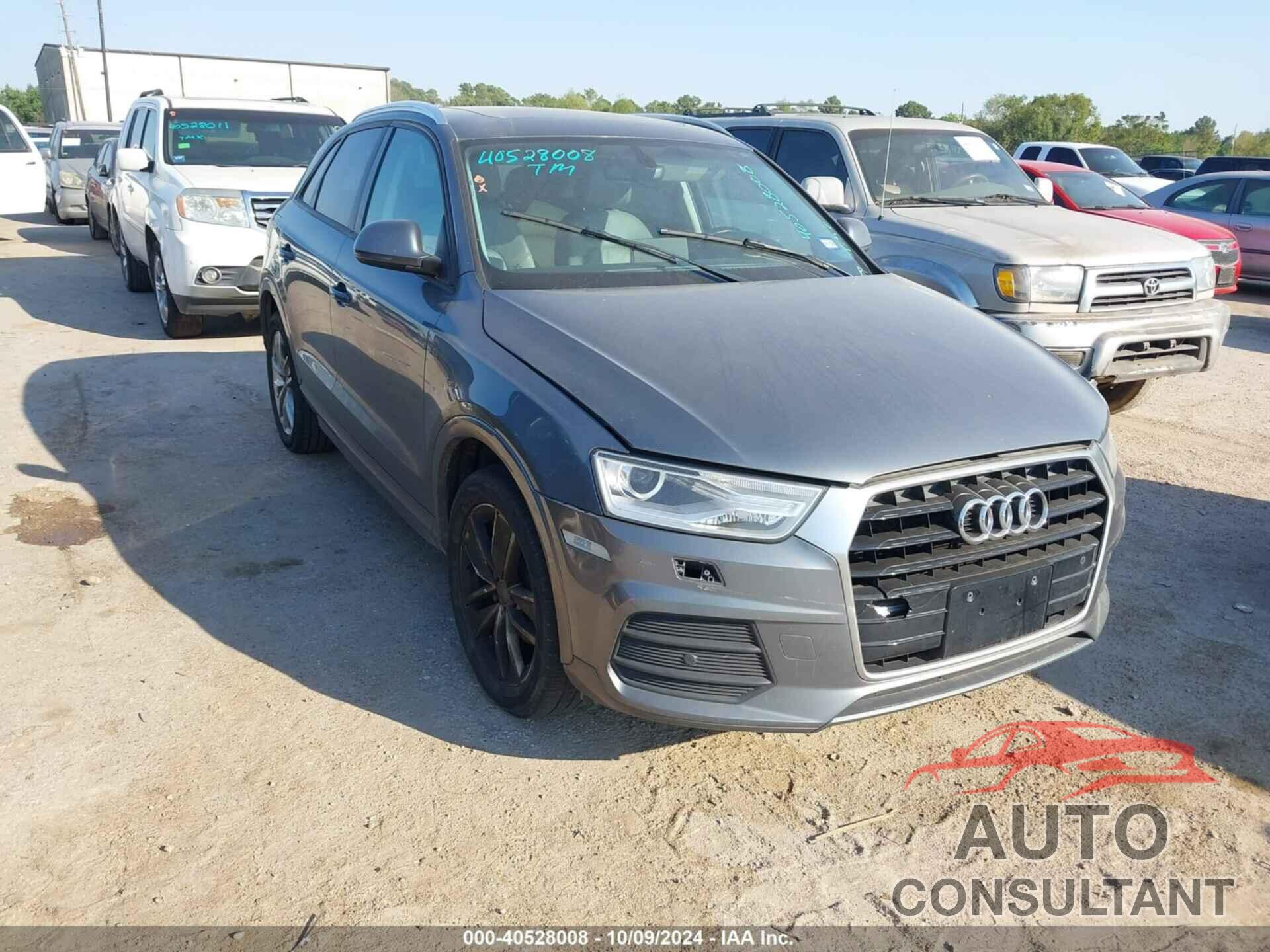 AUDI Q3 2017 - WA1BCCFS7HR013470