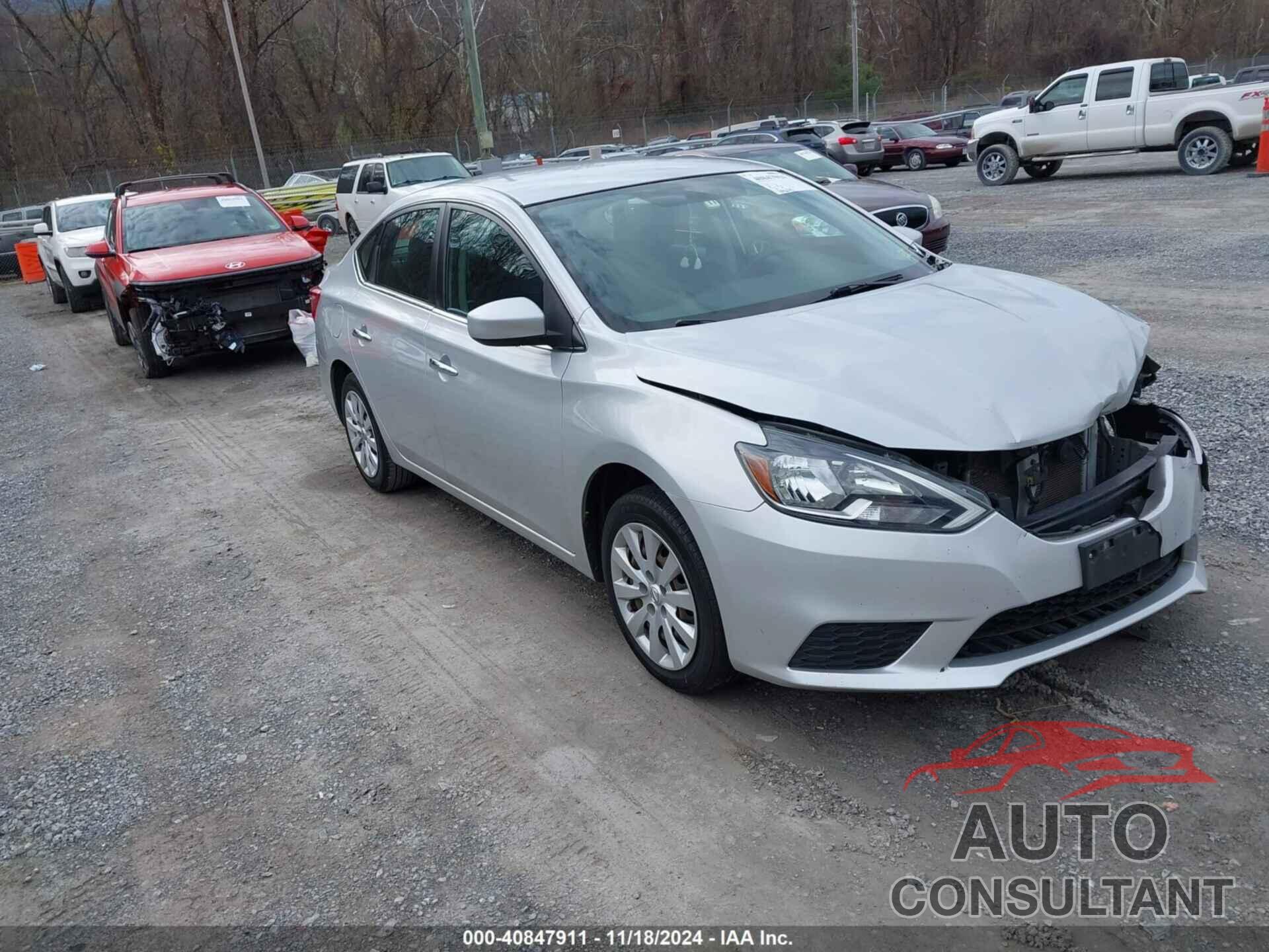 NISSAN SENTRA 2019 - 3N1AB7APXKY355790