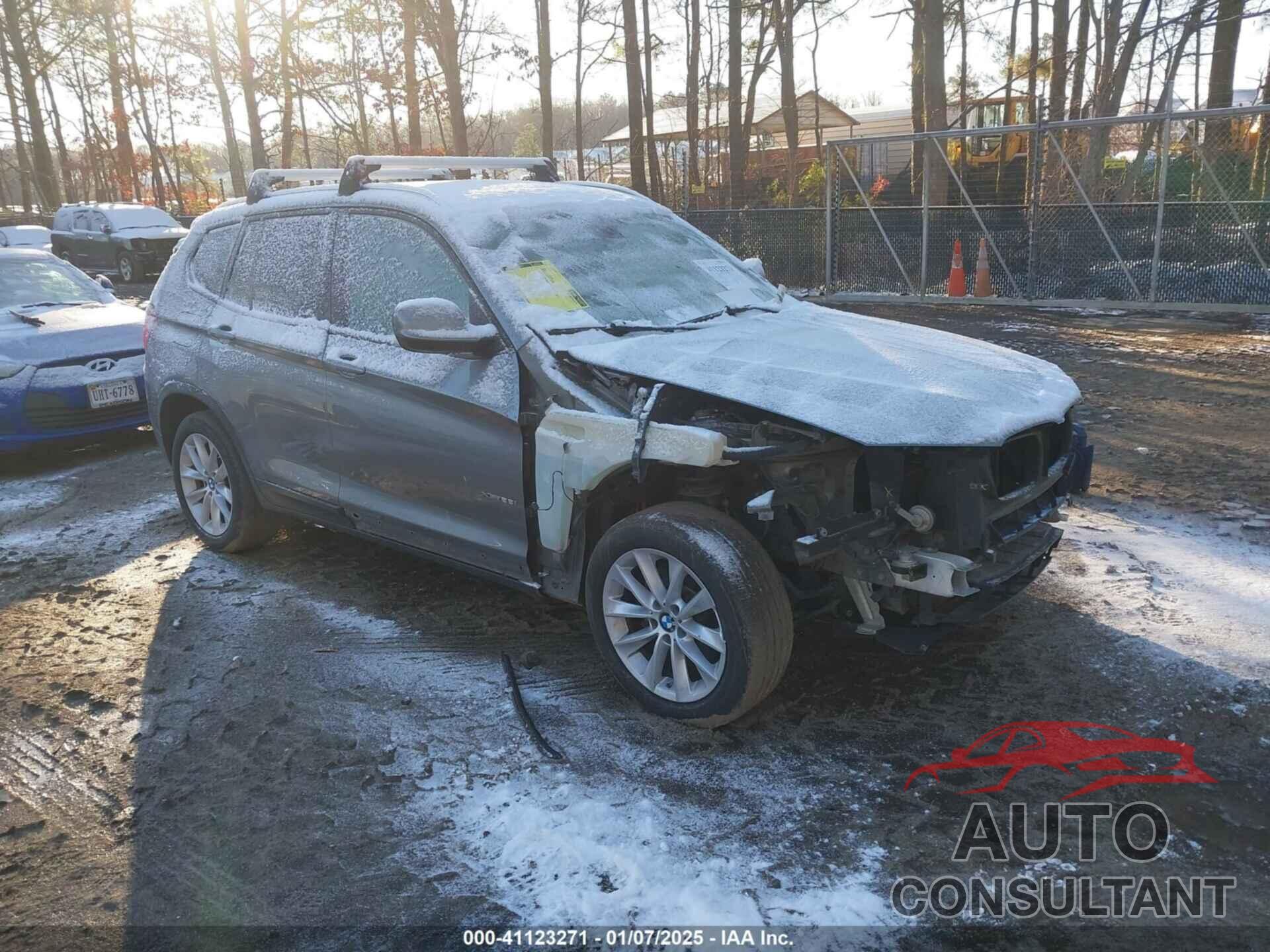 BMW X3 2013 - 5UXWX9C54D0D07535