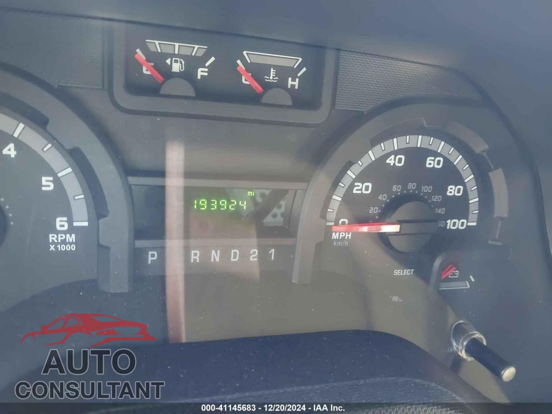 FORD E-150 2012 - 1FTNE1EW9CDA37832
