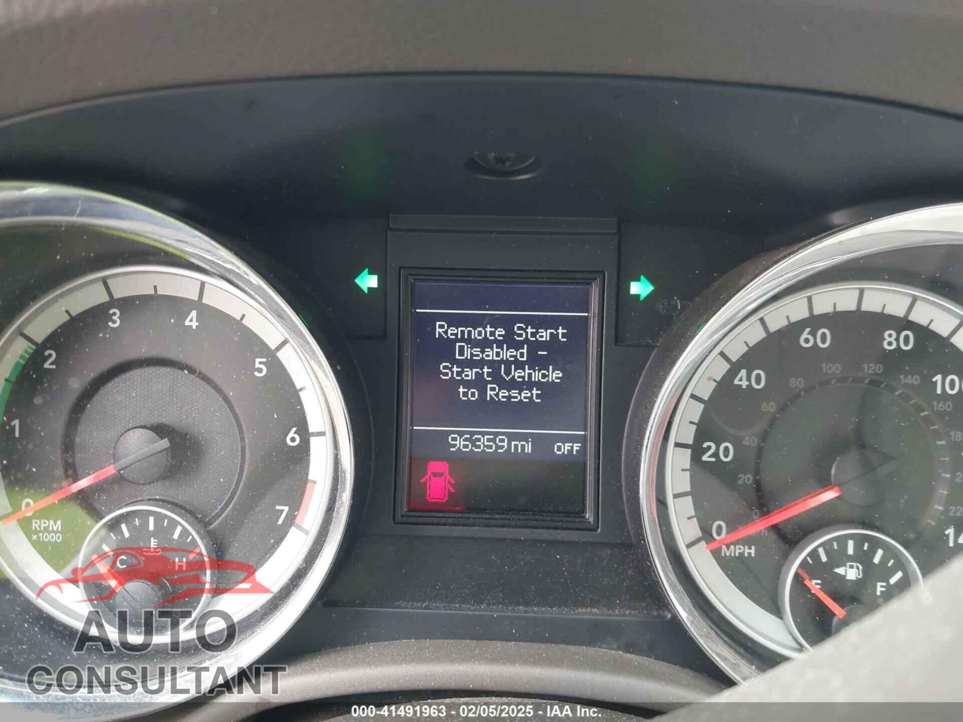 DODGE DURANGO 2013 - 1C4RDJDG0DC654414