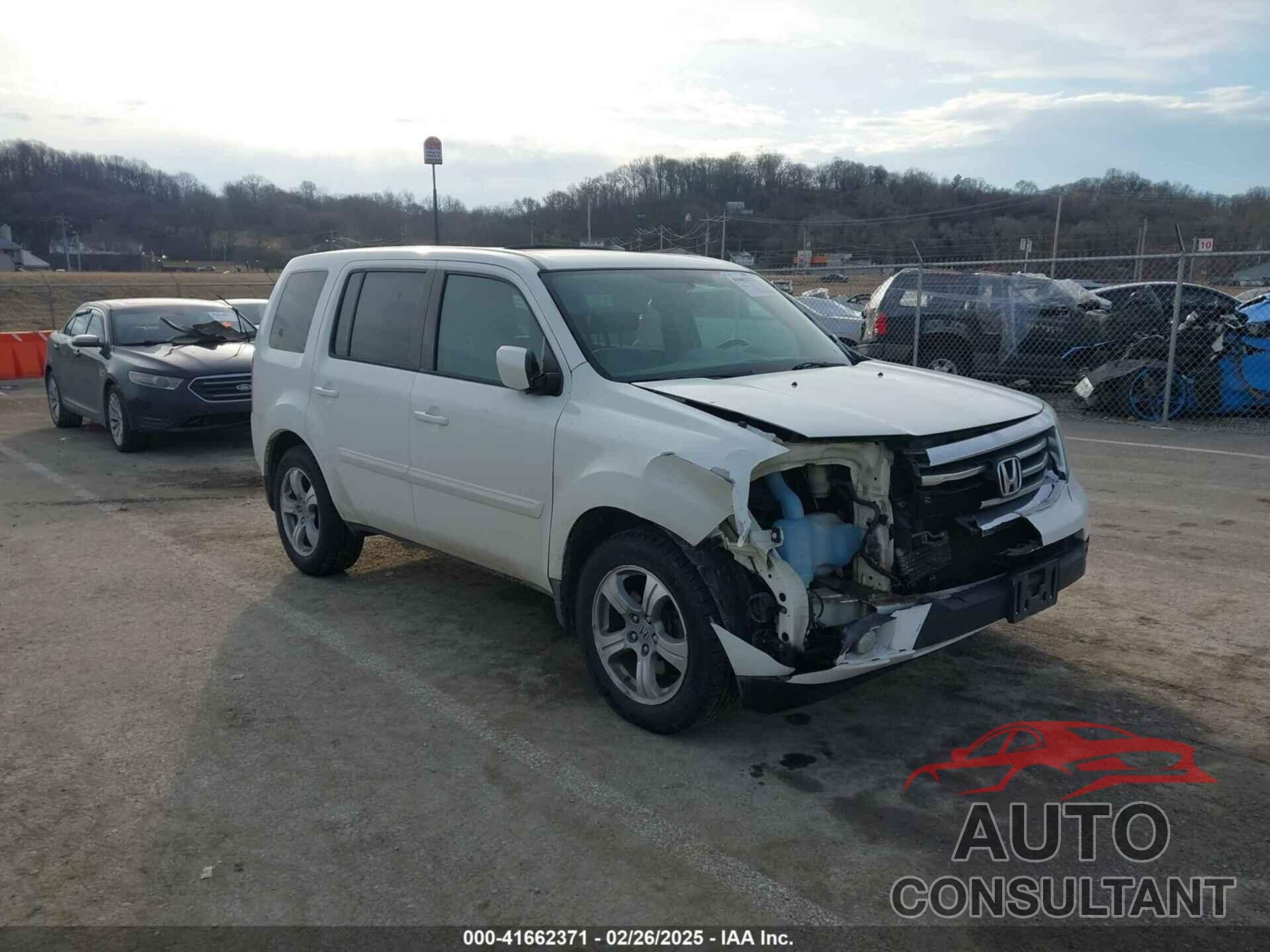 HONDA PILOT 2014 - 5FNYF4H51EB028472