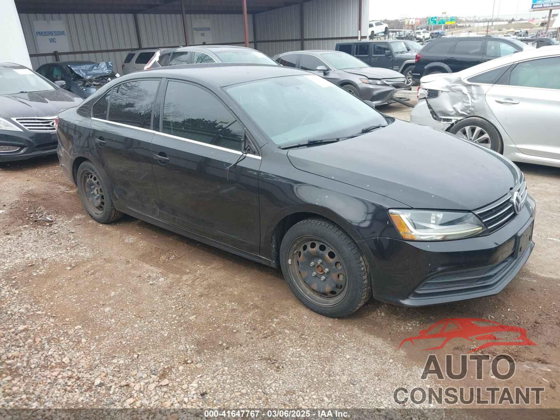 VOLKSWAGEN JETTA 2017 - 3VW2B7AJ9HM230922