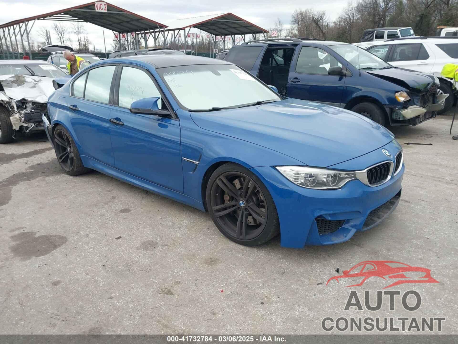 BMW M3 2015 - WBS3C9C51FP803778