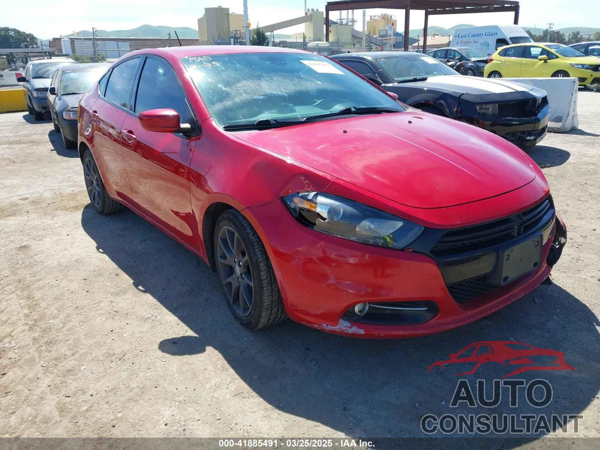 DODGE DART 2016 - 1C3CDFBB8GD701170