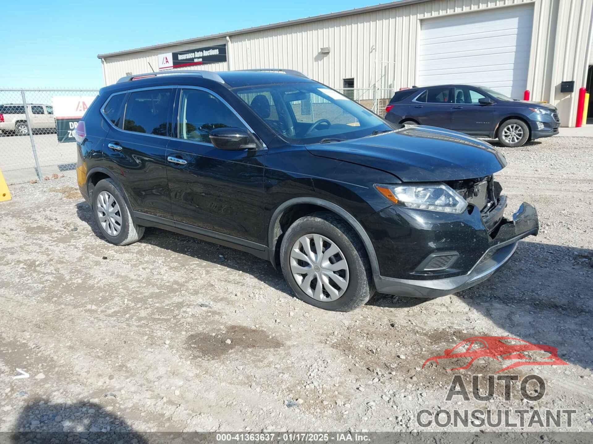 NISSAN ROGUE 2016 - KNMAT2MT5GP707432