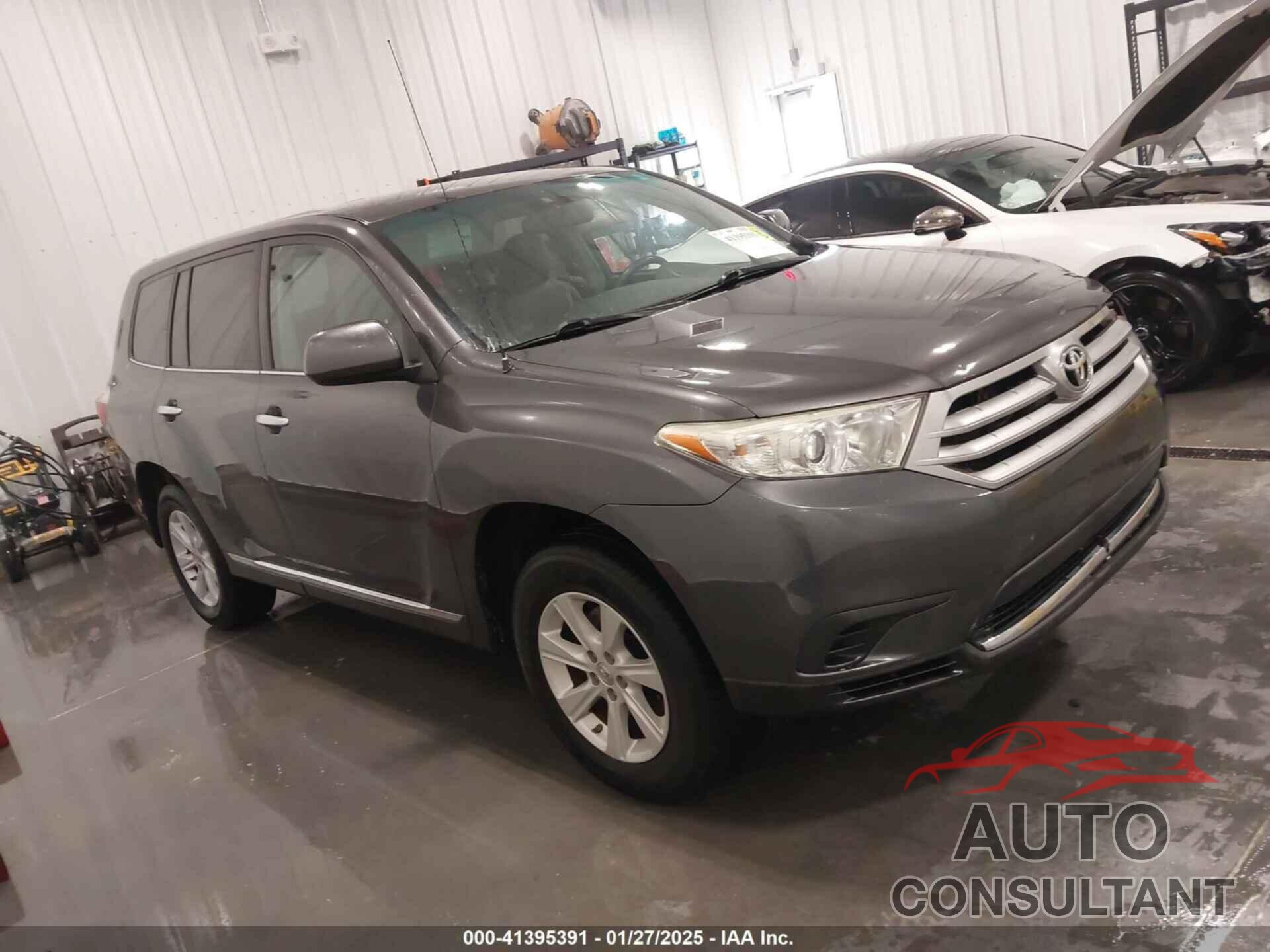 TOYOTA HIGHLANDER 2012 - 5TDBK3EH7CS107356