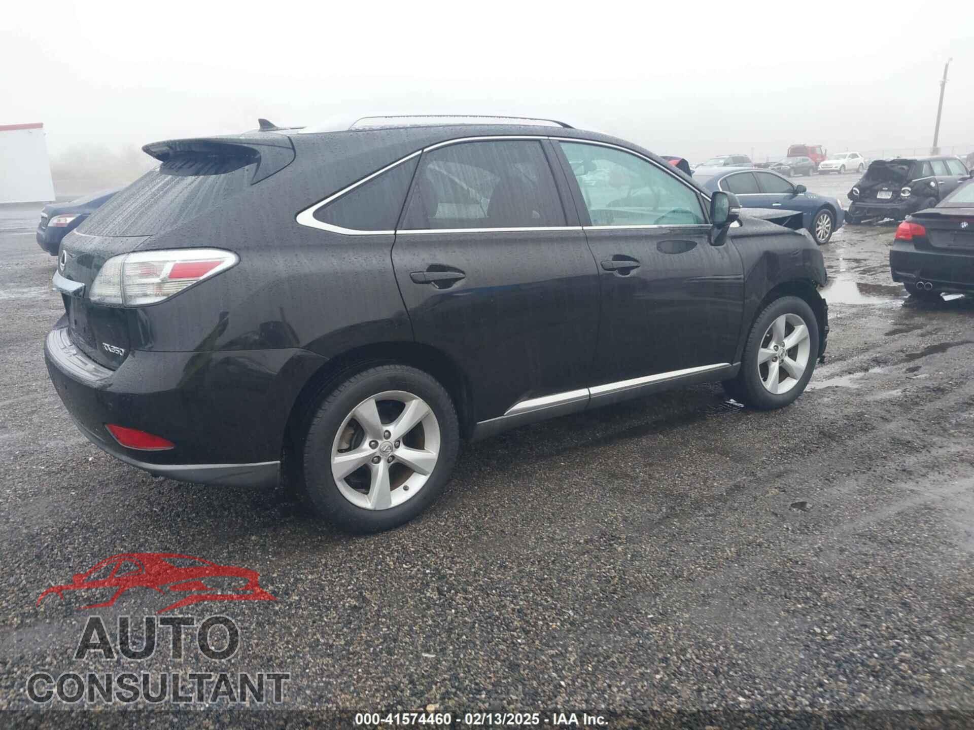 LEXUS RX 350 2012 - 2T2BK1BA1CC132608