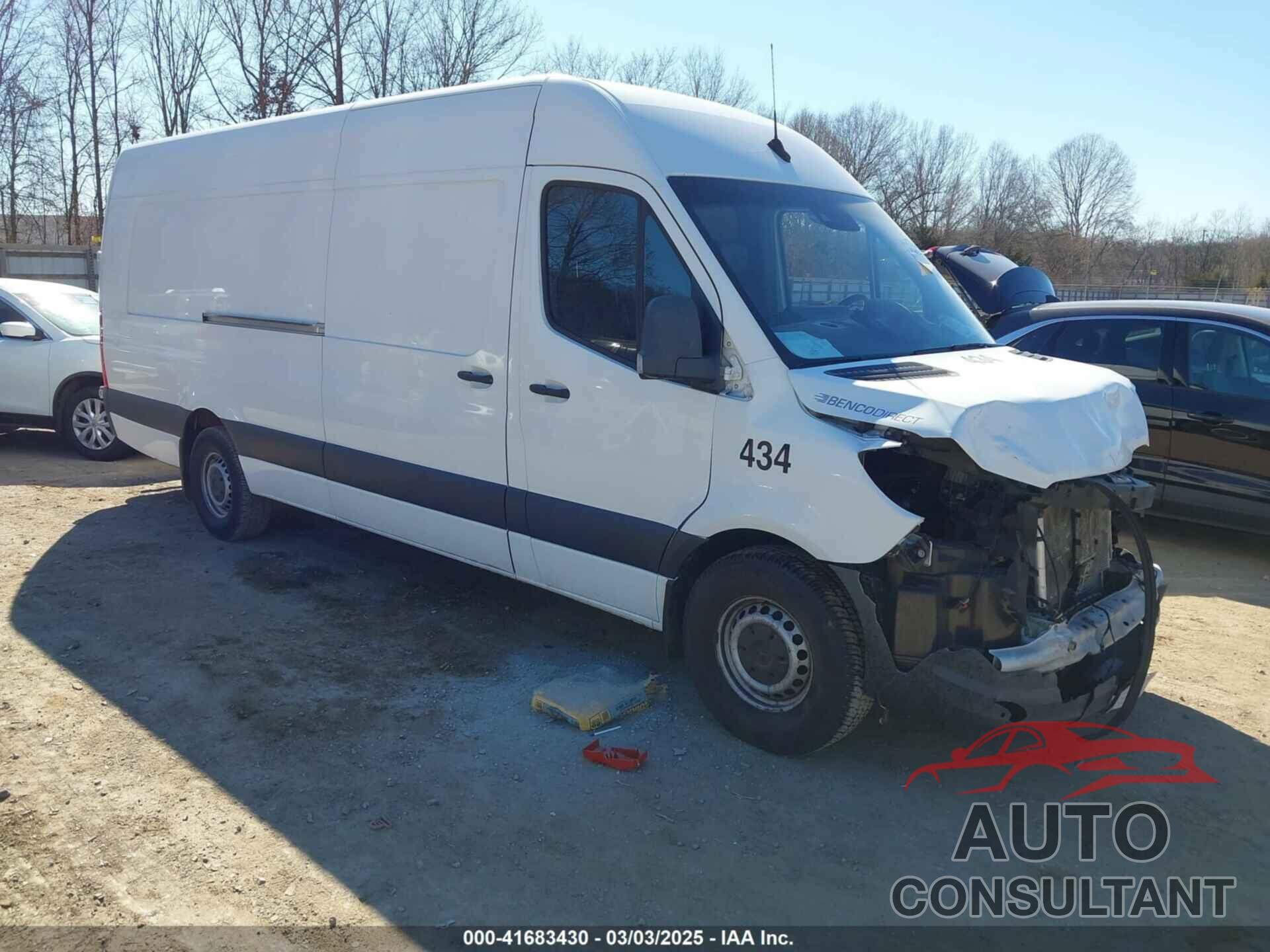 MERCEDES-BENZ SPRINTER 2500 2021 - W1W4DDHY3MT051413