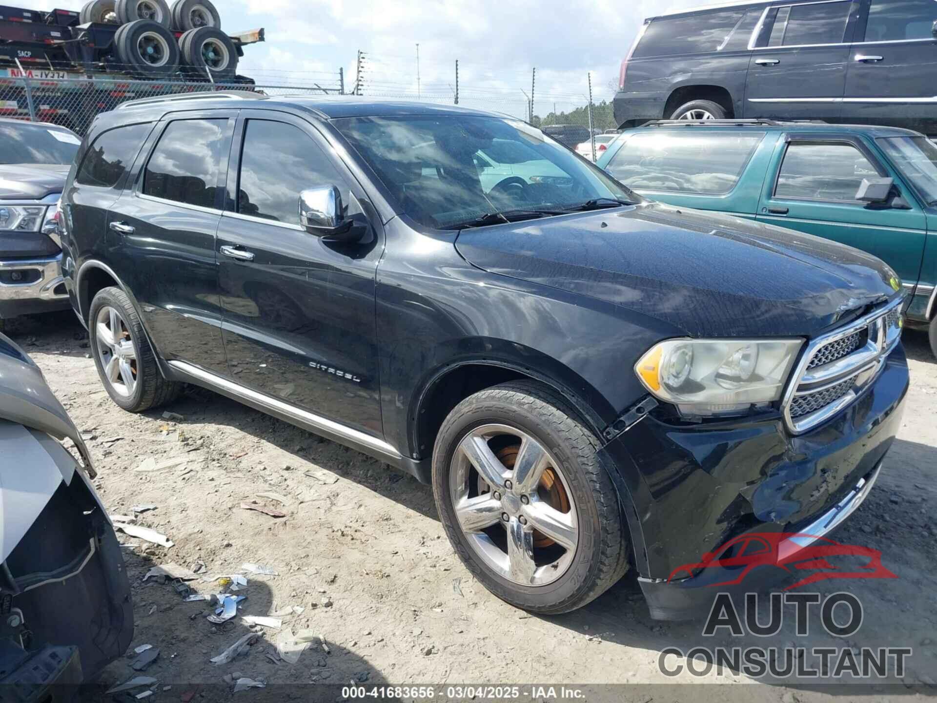 DODGE DURANGO 2012 - 1C4RDHEG3CC266860