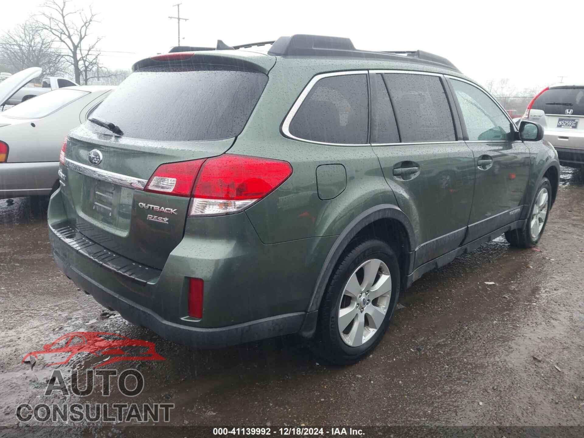 SUBARU OUTBACK 2011 - 4S4BRBLC1B3440449