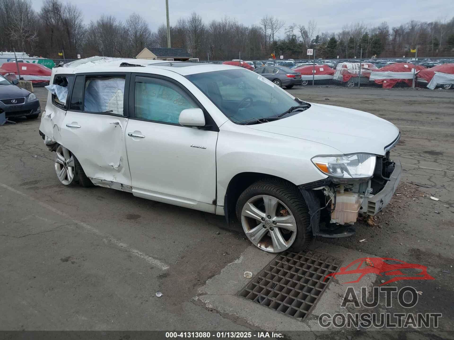 TOYOTA HIGHLANDER 2010 - 5TDDK3EH1AS029162