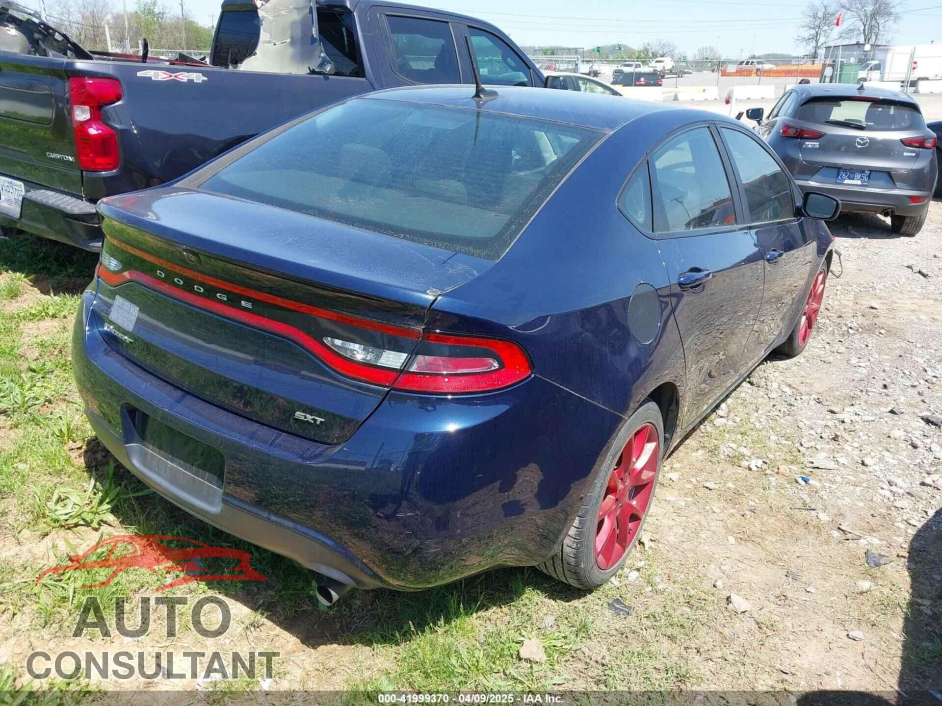 DODGE DART 2013 - 1C3CDFBA4DD288375